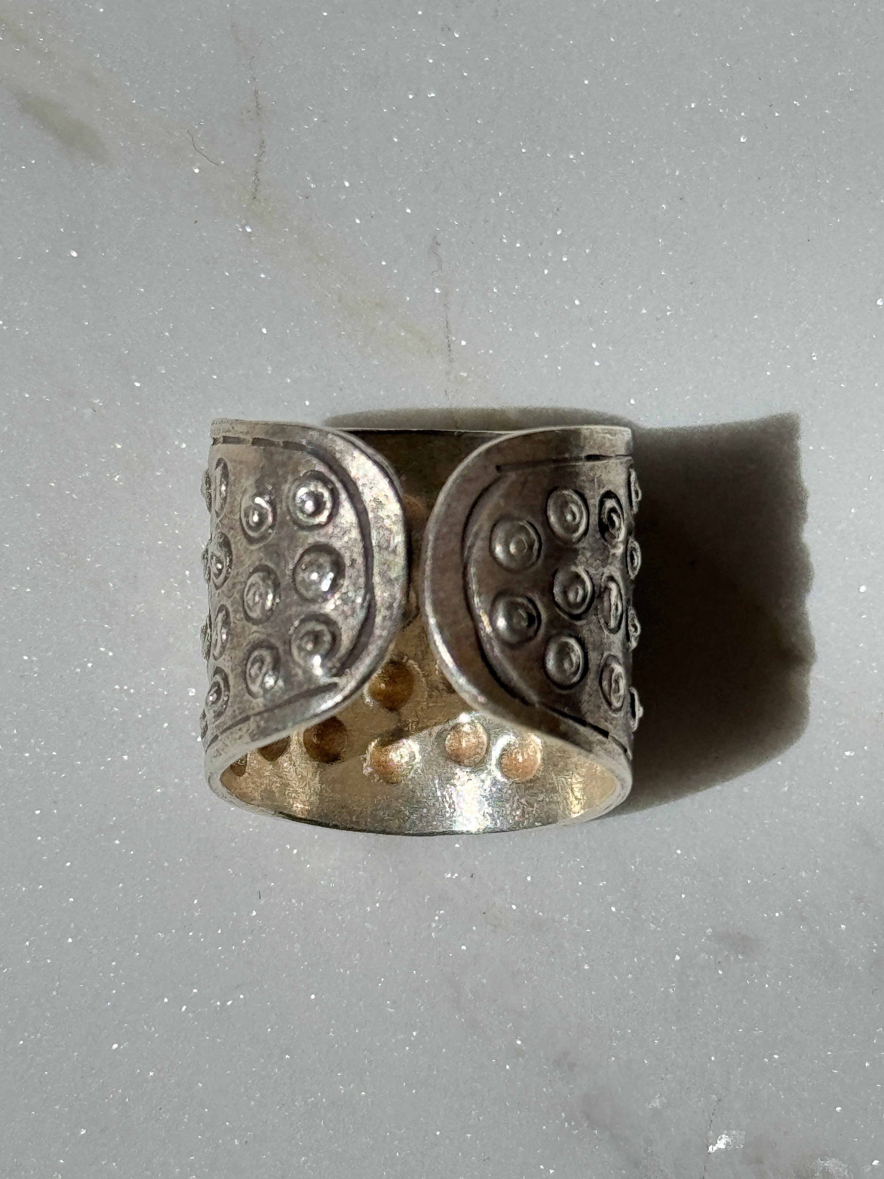 Future Nomads Rings Silver Dots Ring