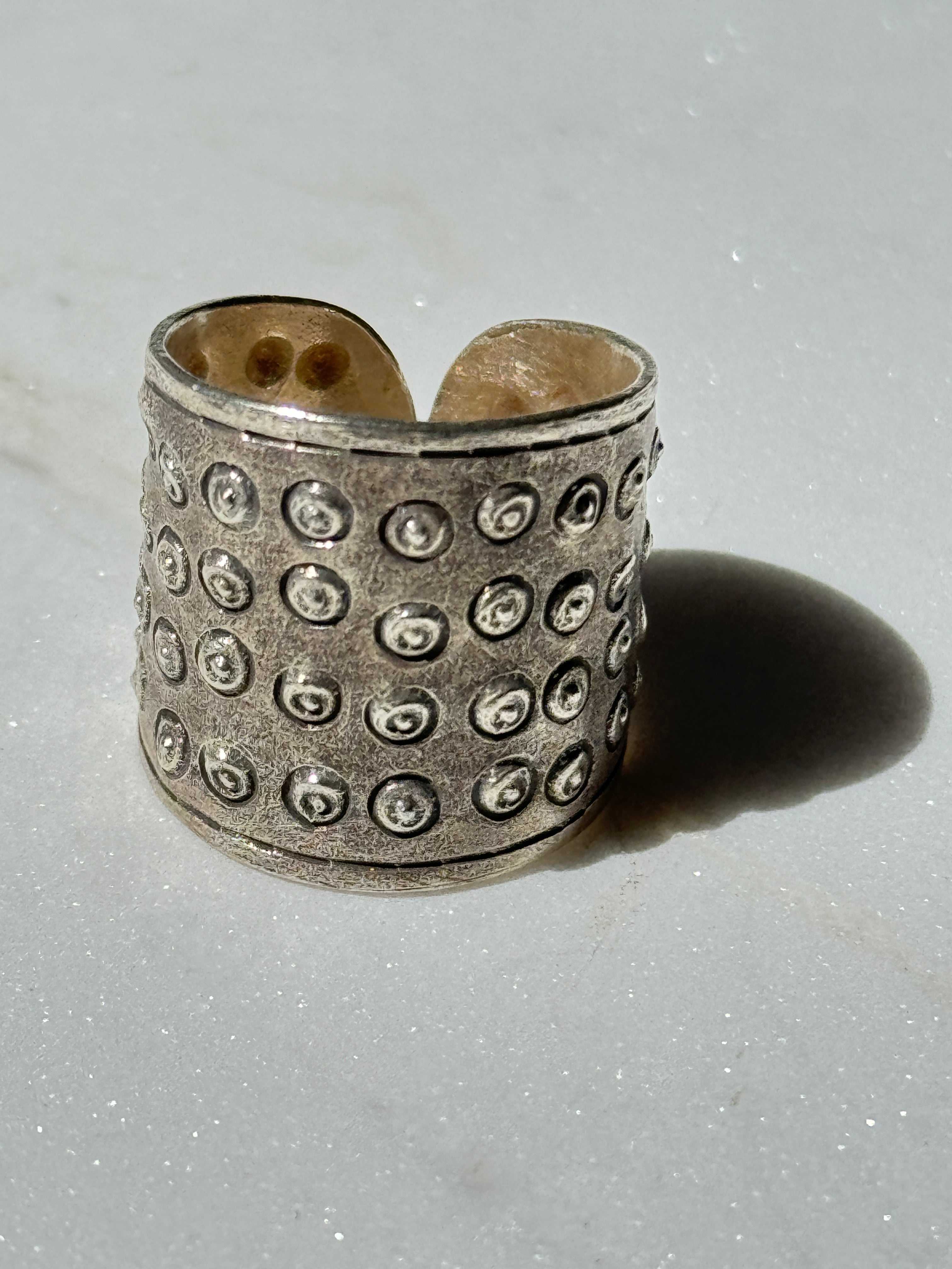 Future Nomads Rings Silver Dots Ring
