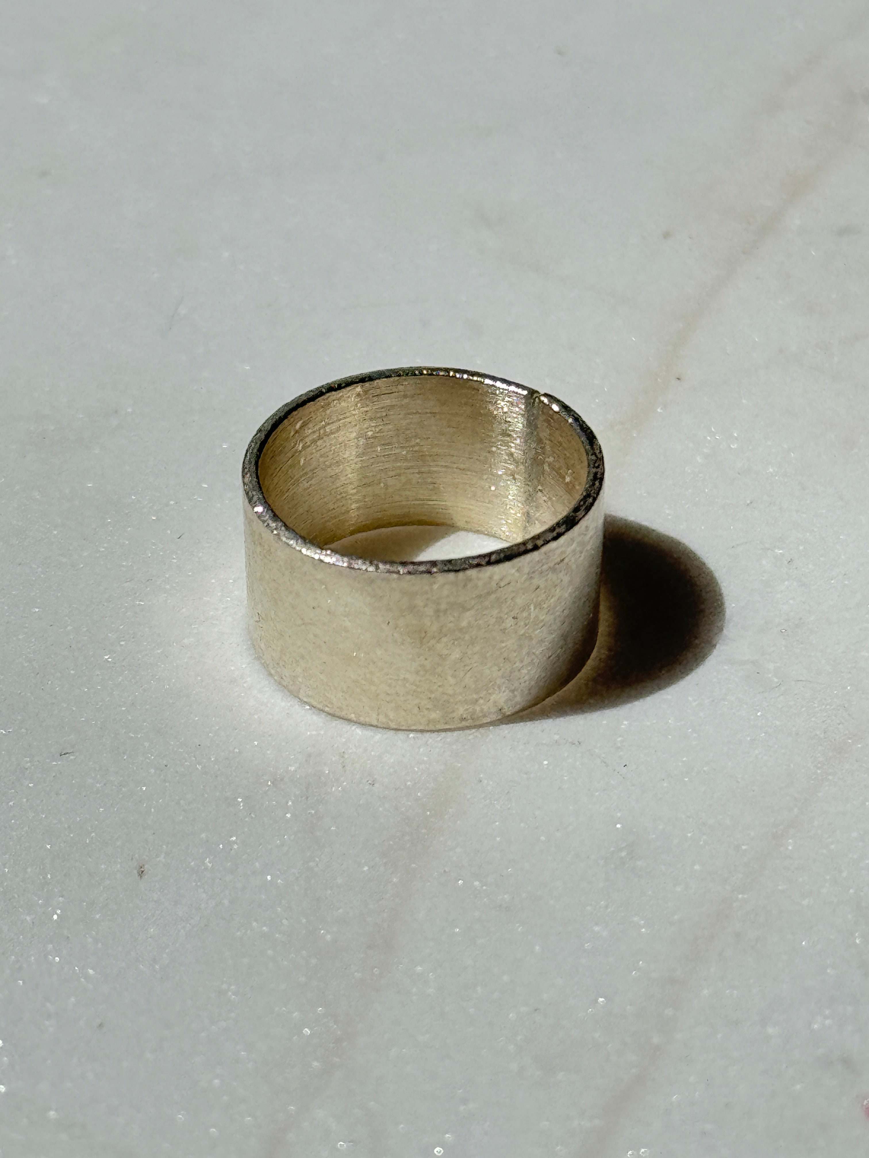 Future Nomads Rings Silver Square Edge Ring