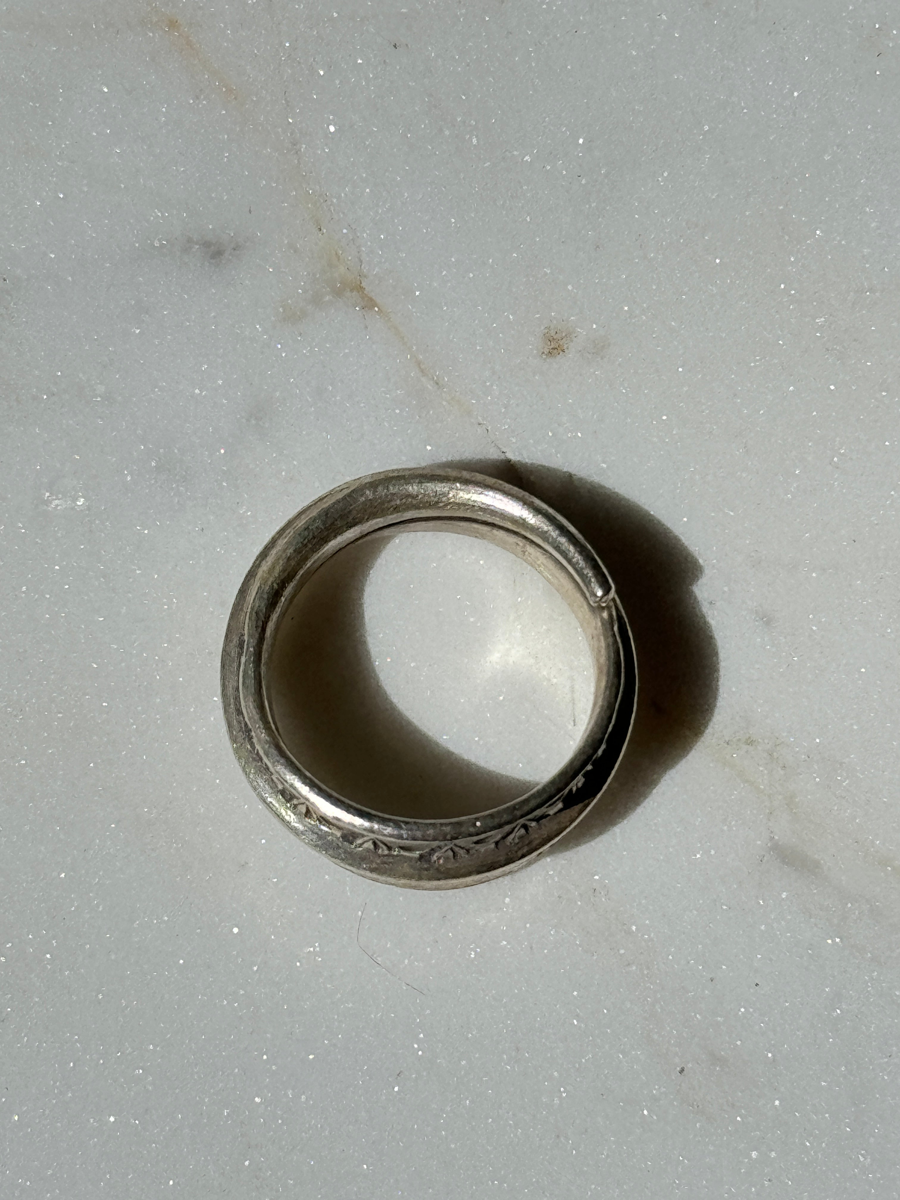 Silver Zig Zag Wrap Ring | Rings