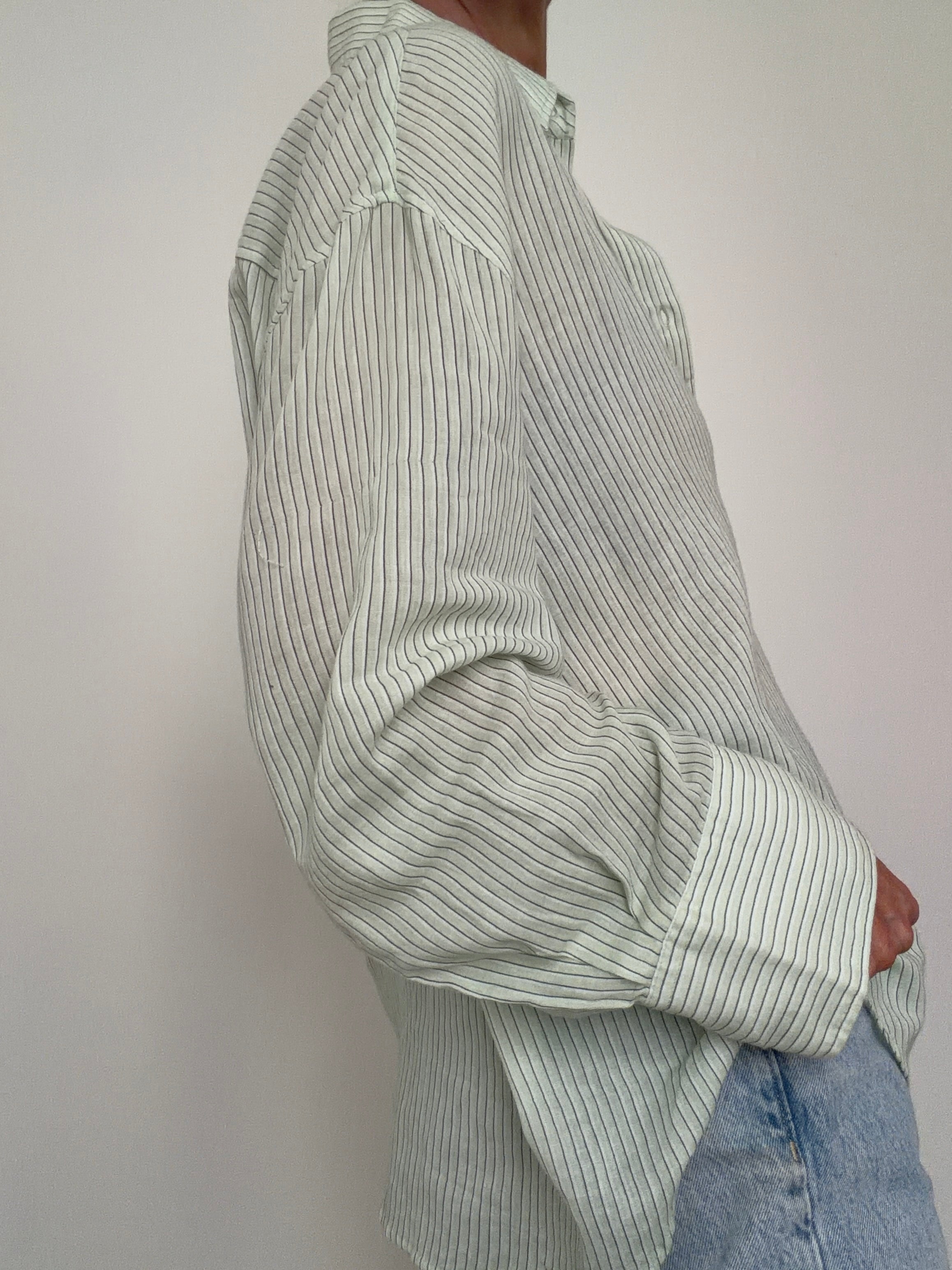 Riviera Pinstripe Shirt | Shirts