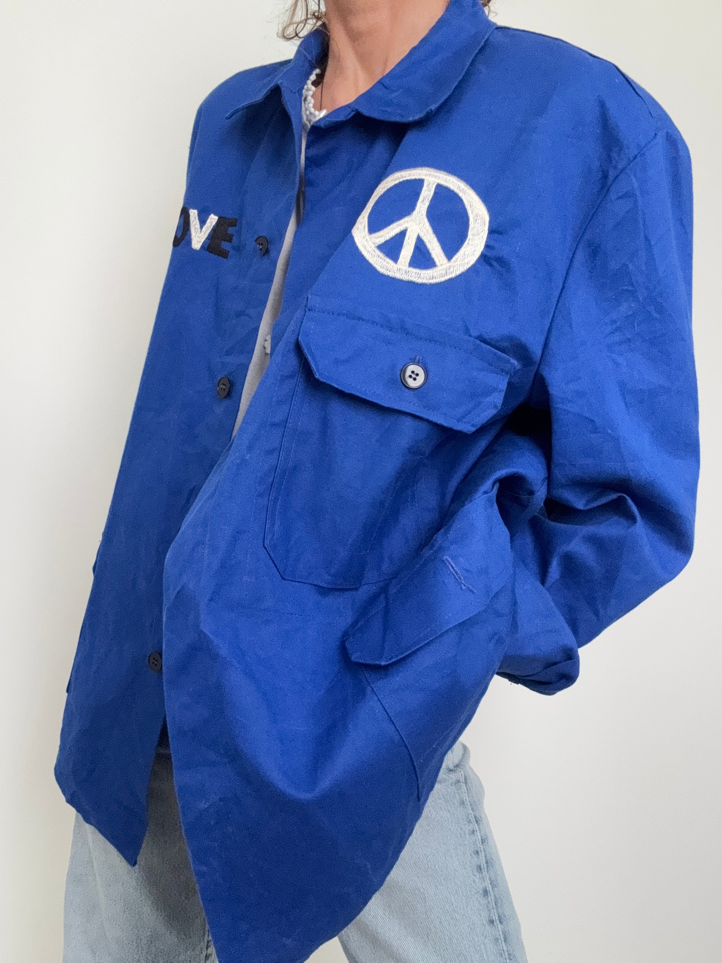Future Nomads Shirts XLarge Workwear Upcycled Shirt