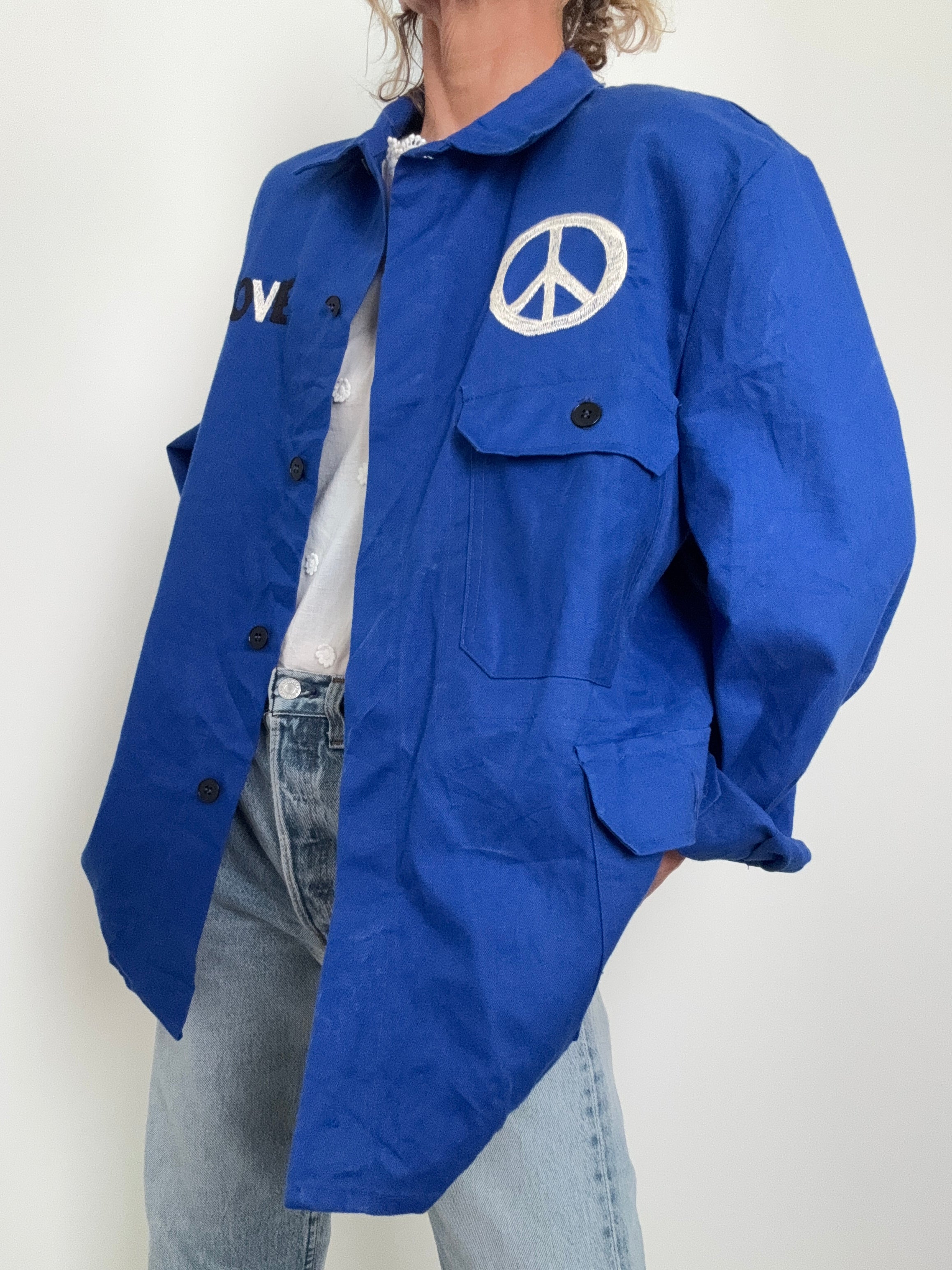 Future Nomads Shirts XLarge Workwear Upcycled Shirt