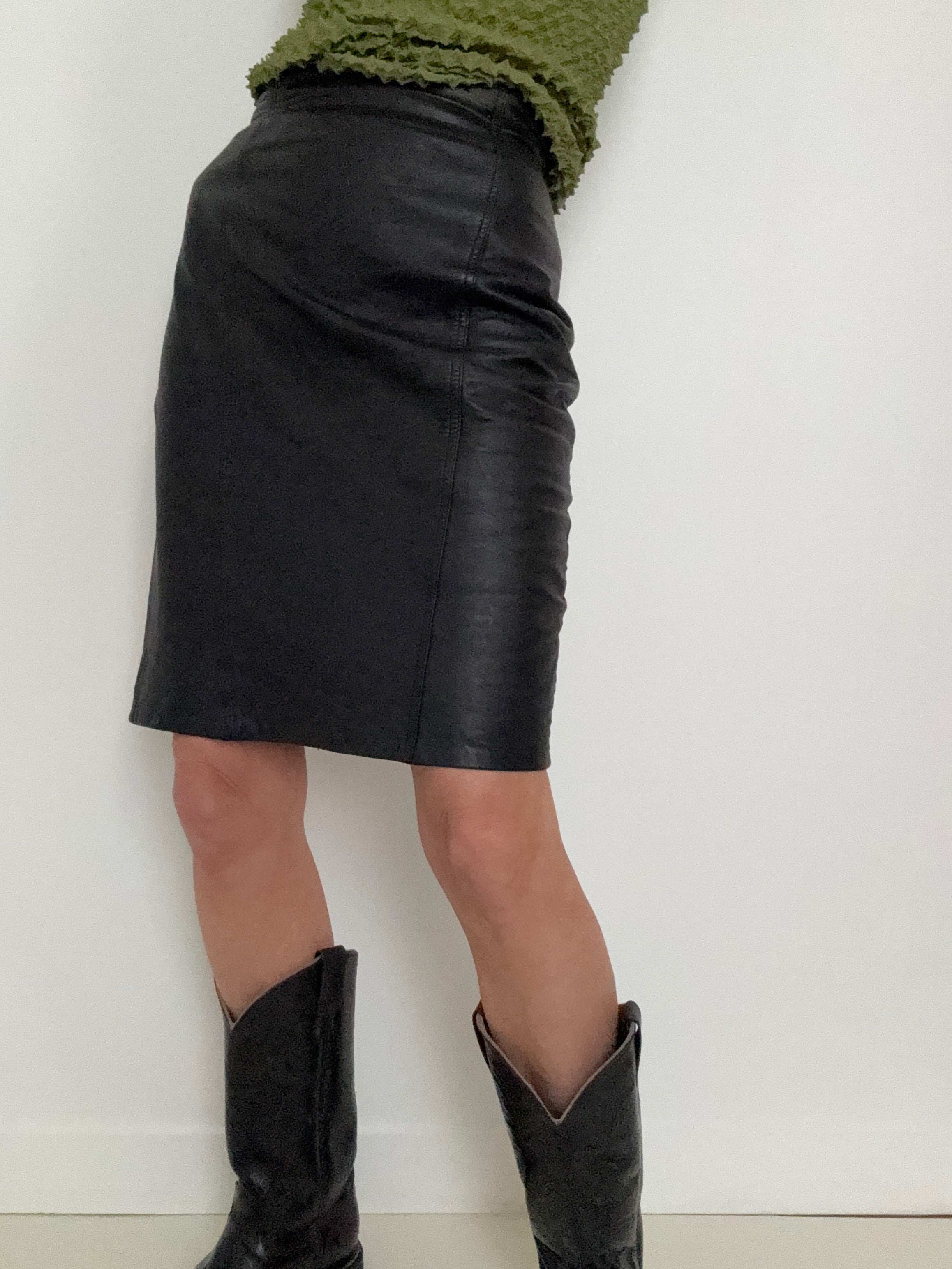 Brownyn Taylor Leather Skirt | Skirts