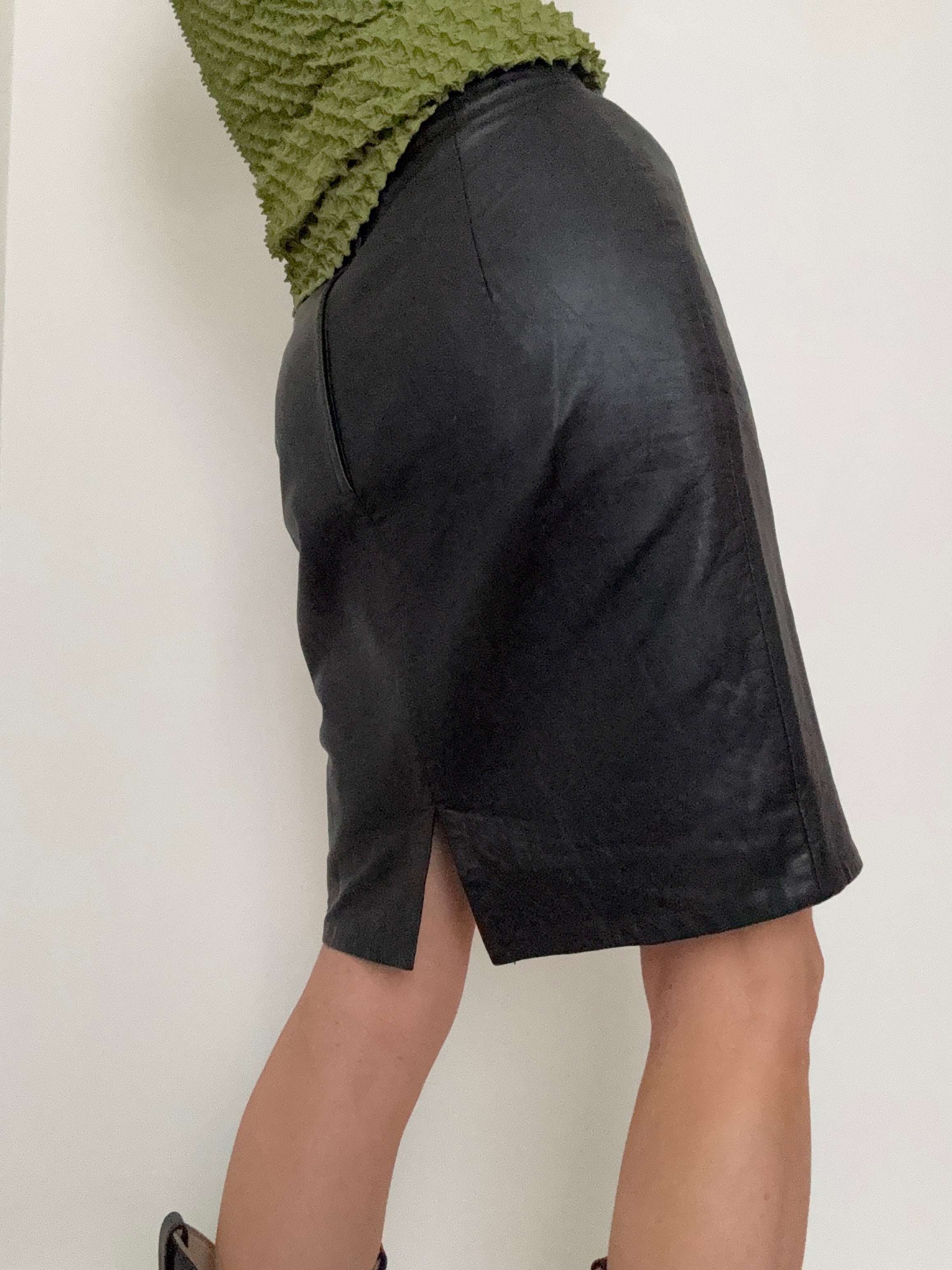 Brownyn Taylor Leather Skirt | Skirts