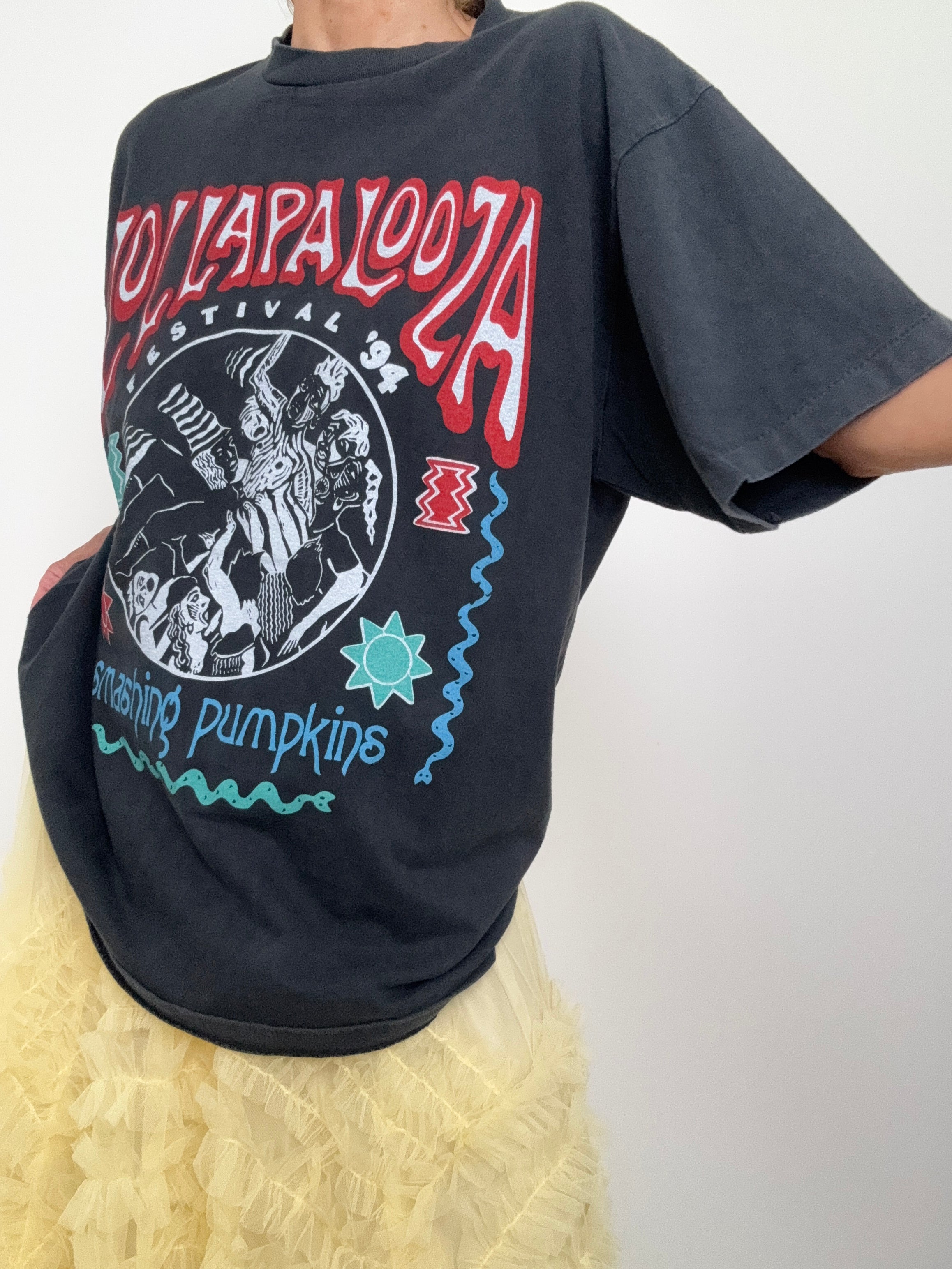 Future Nomads T-Shirts Lollapalooza Vintage Style Tee