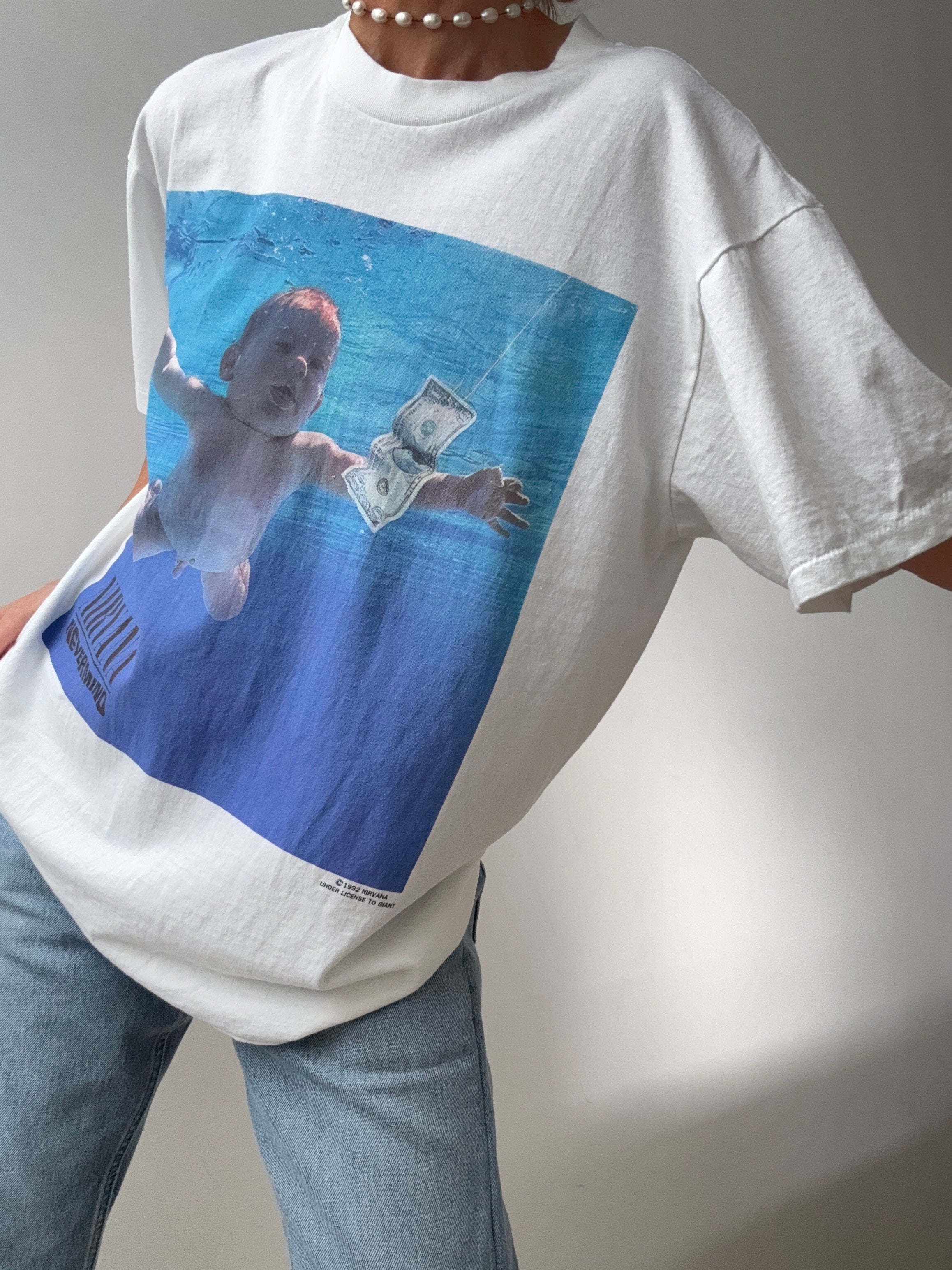 Vintage Style Nevermind Tee | Tops