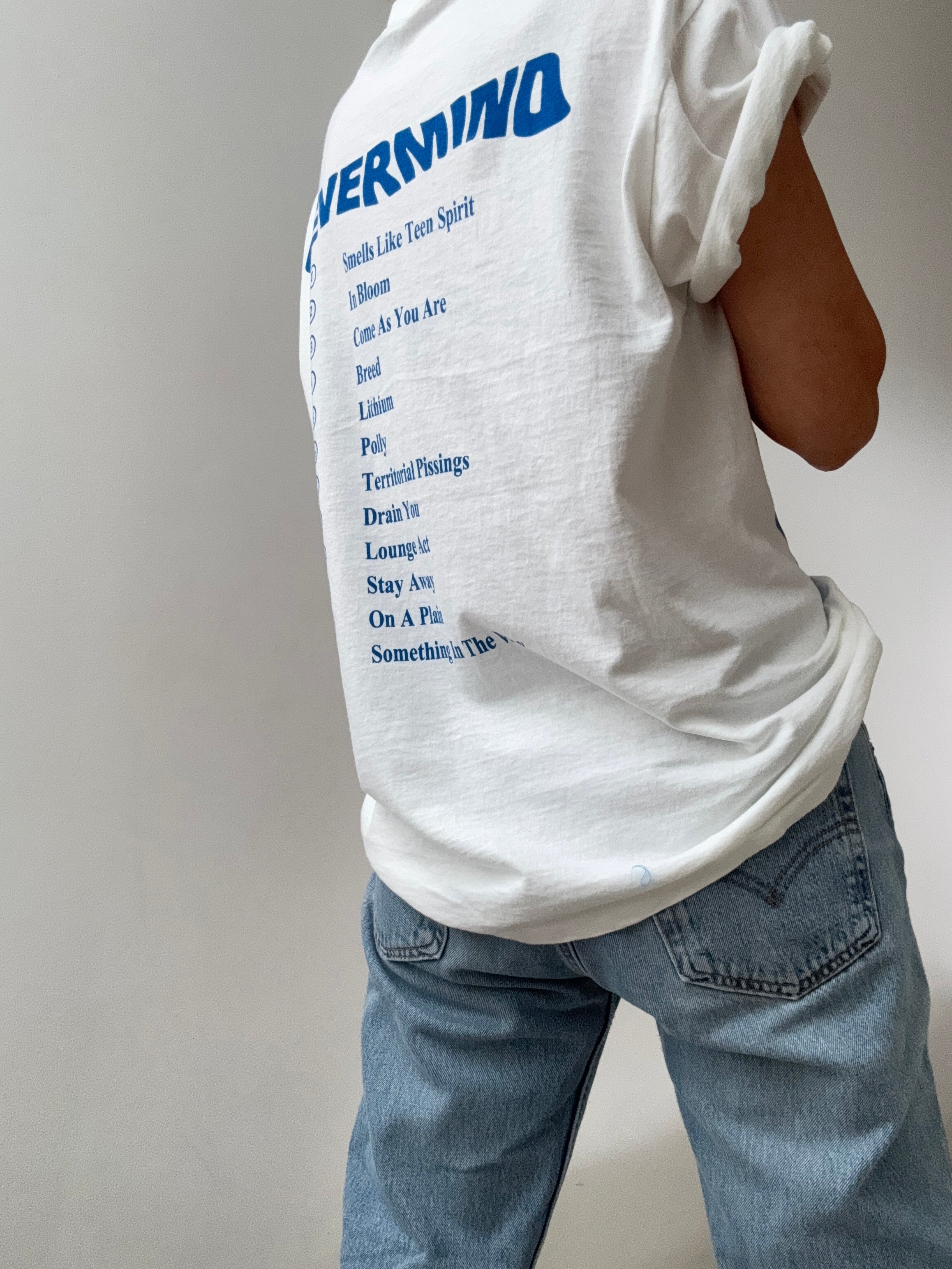 Vintage Style Nevermind Tee | Tops