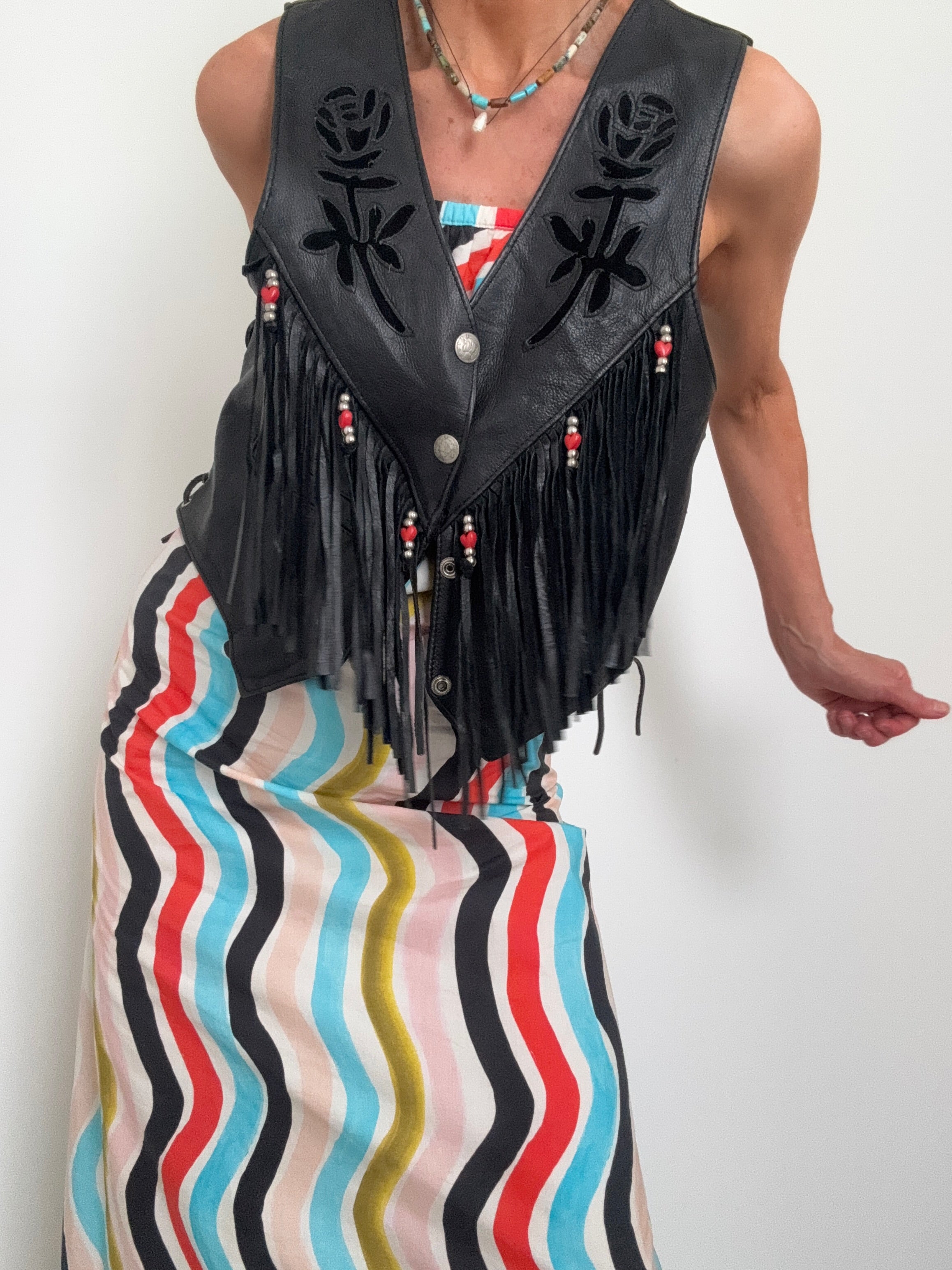 Vance Leathers Rose Vest | Vests