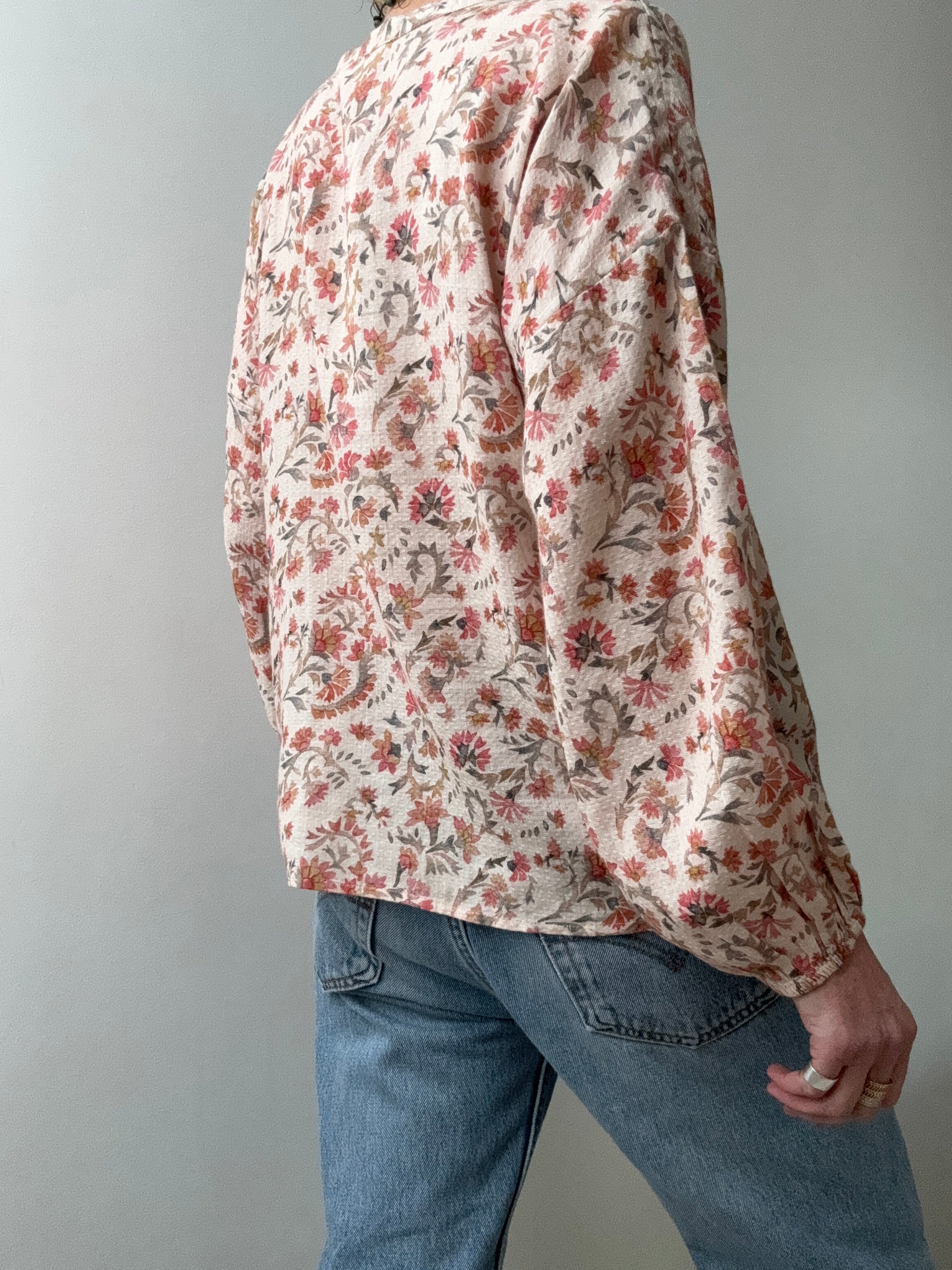 Indi & Cold Blouses Indi & Cold Soft Florals Blouse