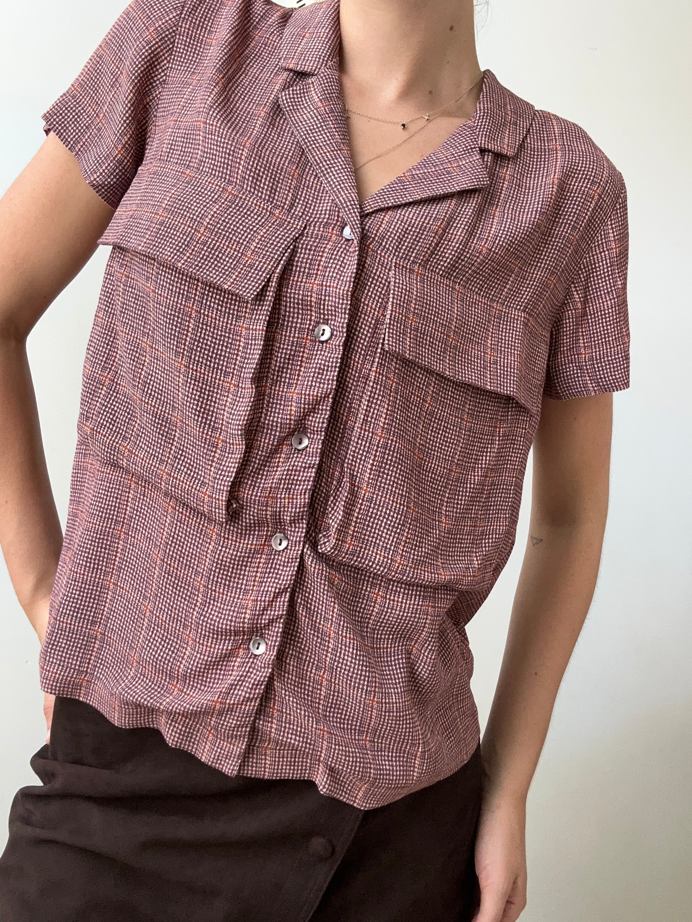 Indi & Cold Camisa Shirt Terracota | Shirts