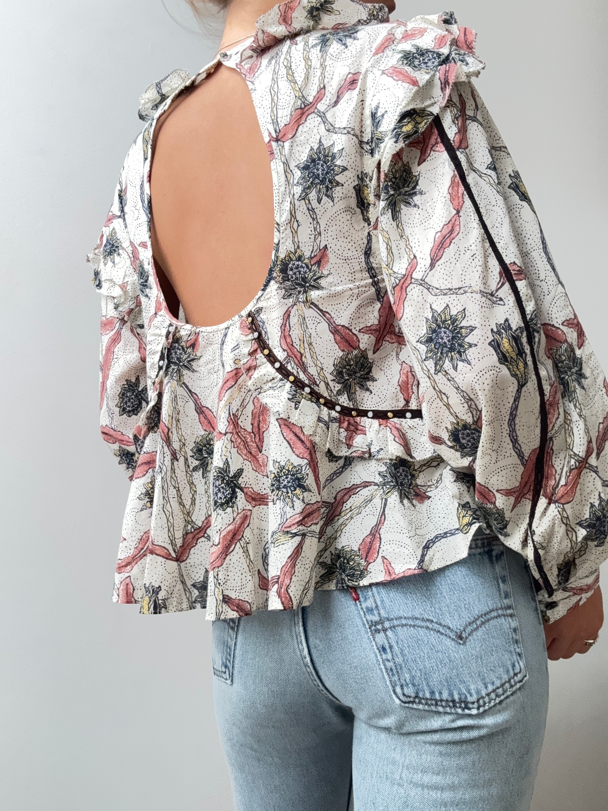 Isabel Marant Blouses EU 36 / UK 8 Floral Rivet Blouse