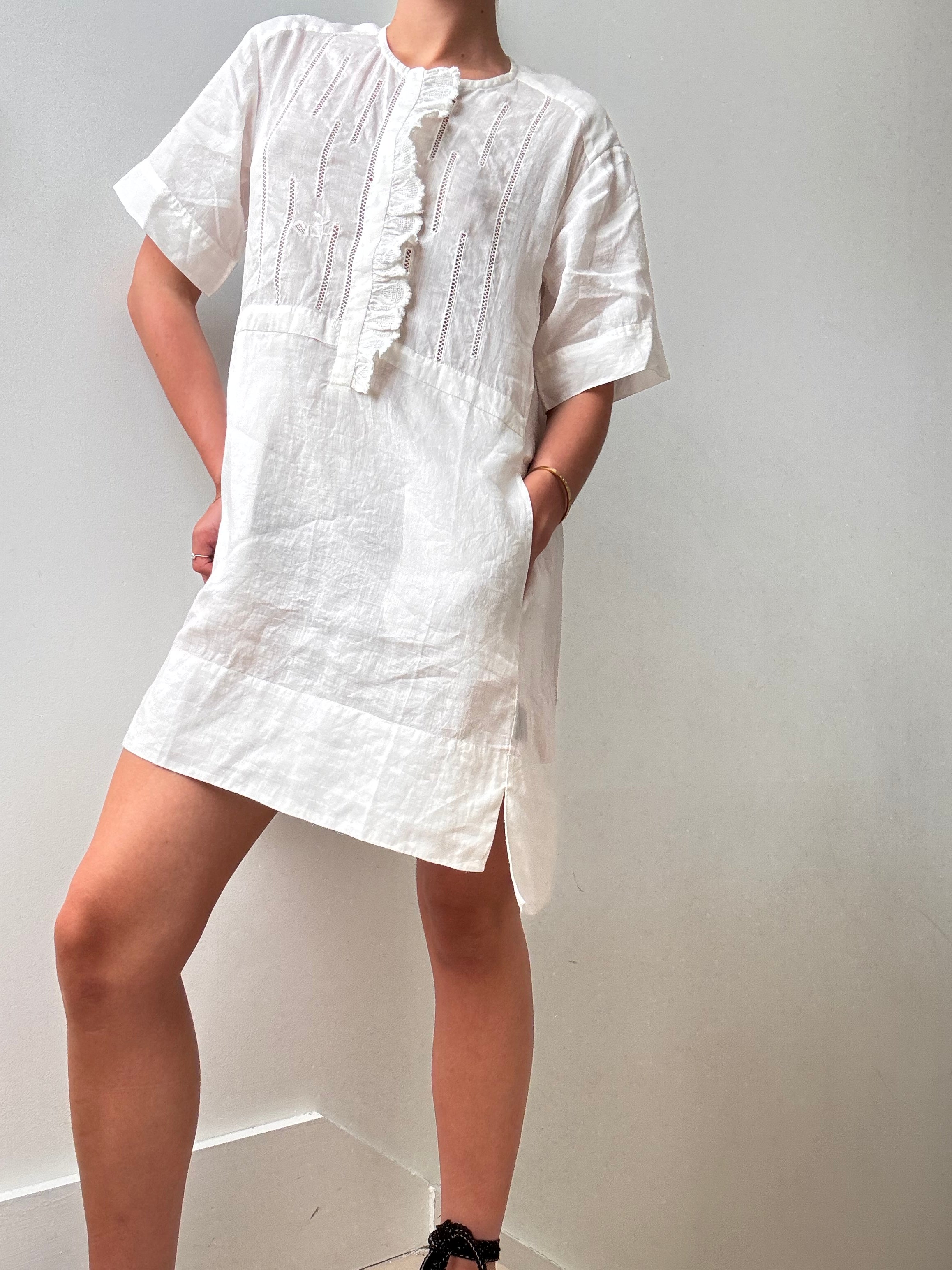 Isabel Marant Dresses UK 10/ EU 38 Shortsleeve Linen Dress