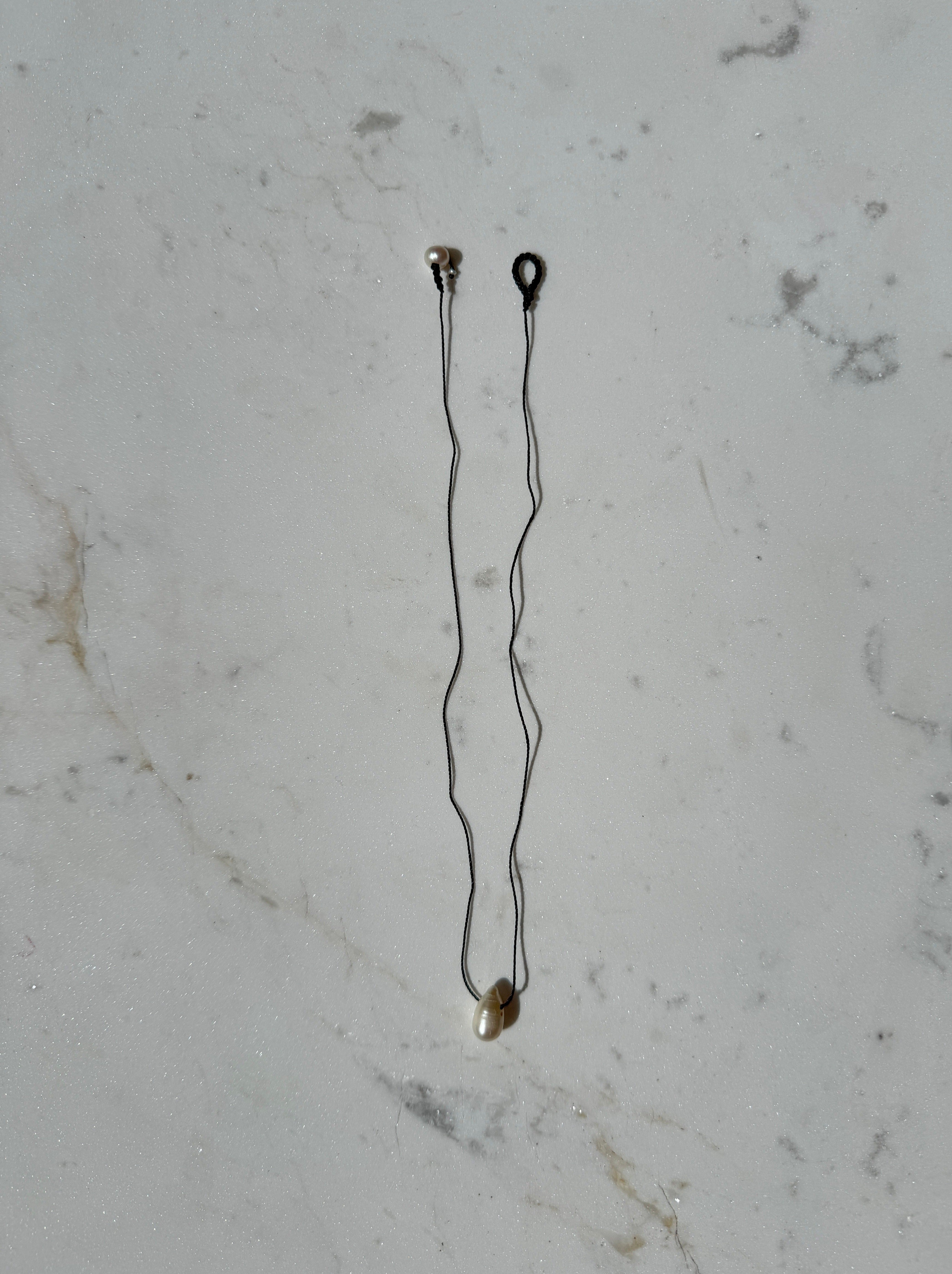 Jetsetbohemian Necklaces Single Pearl Drop