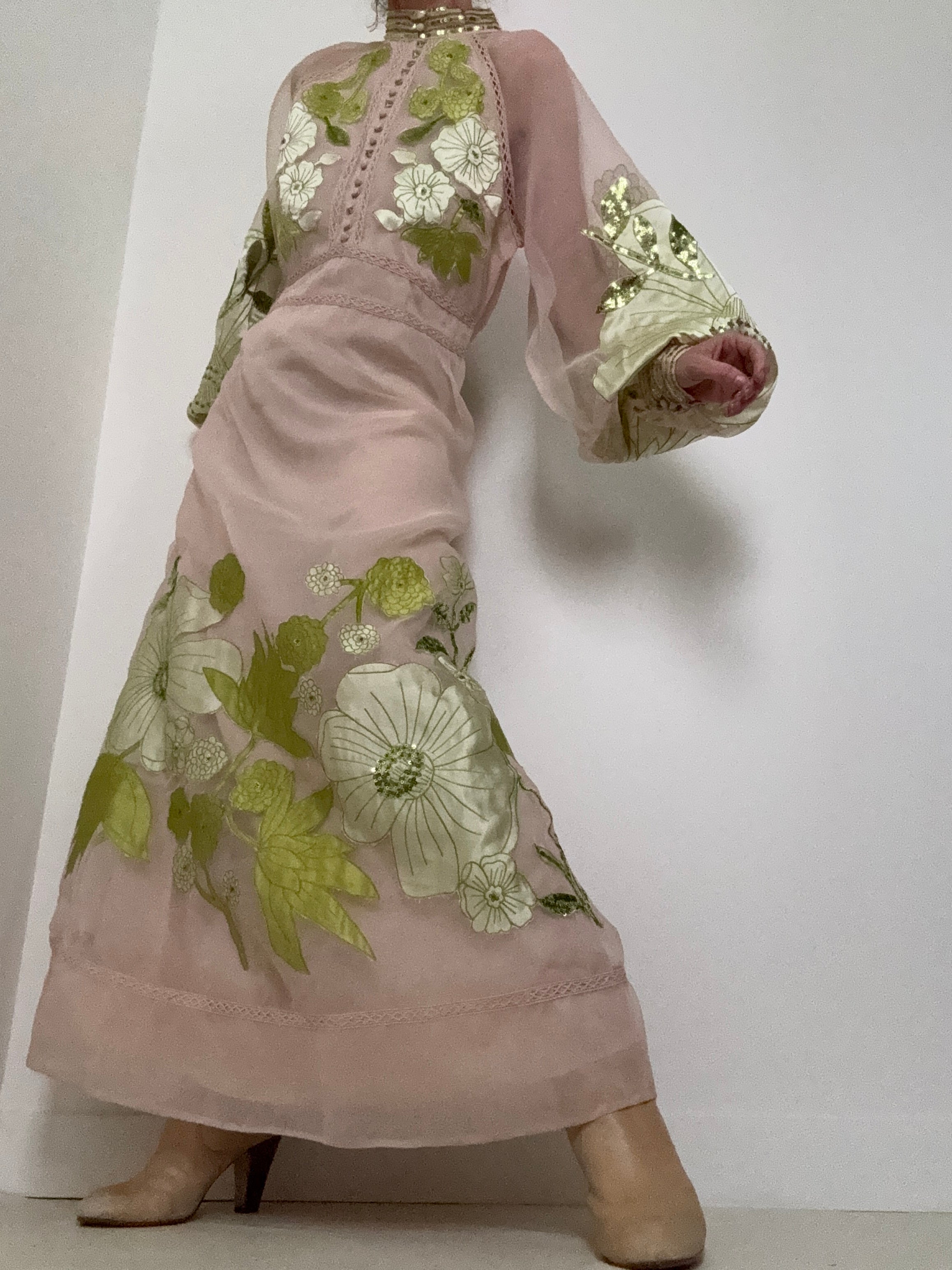 Karen Millen Dresses Organdie Applique Midi Dress