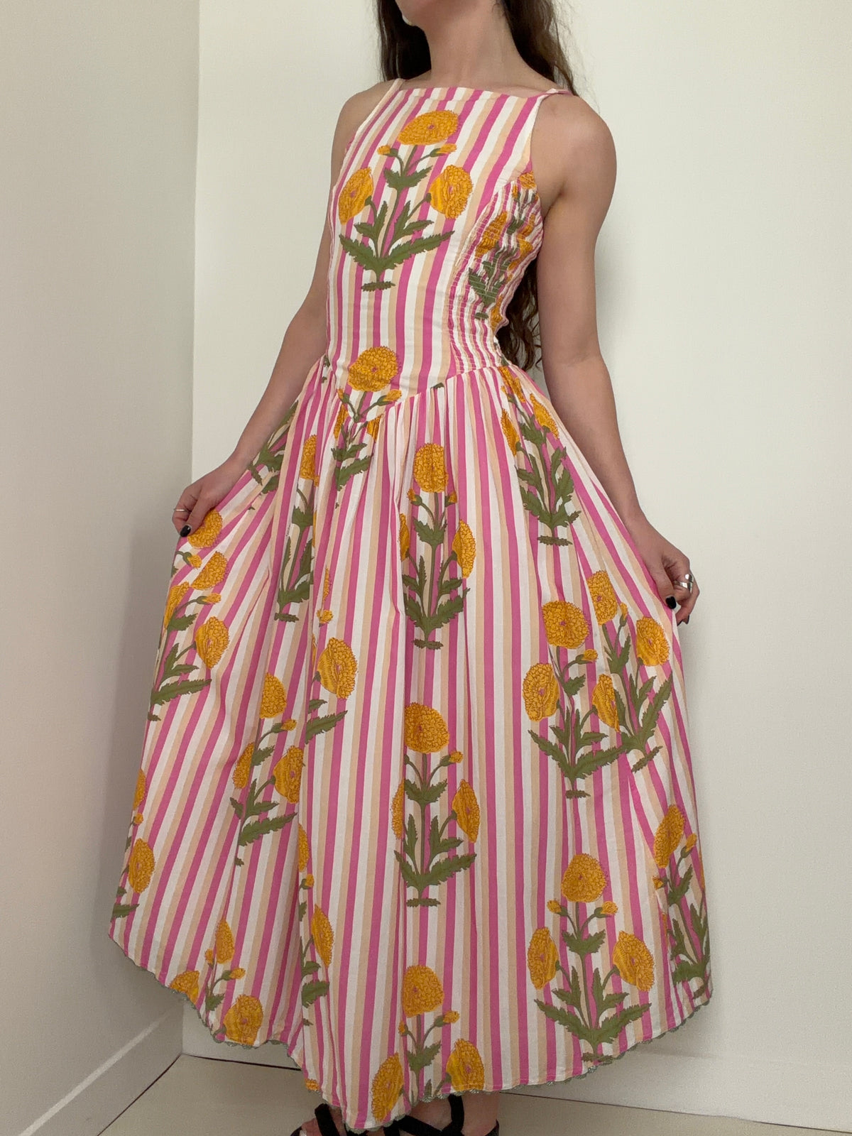 Saylor Kearney Floral Stripe Dress | Dresses