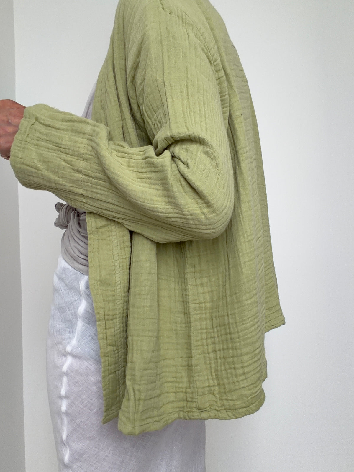 Gauze Kimono Pistachio