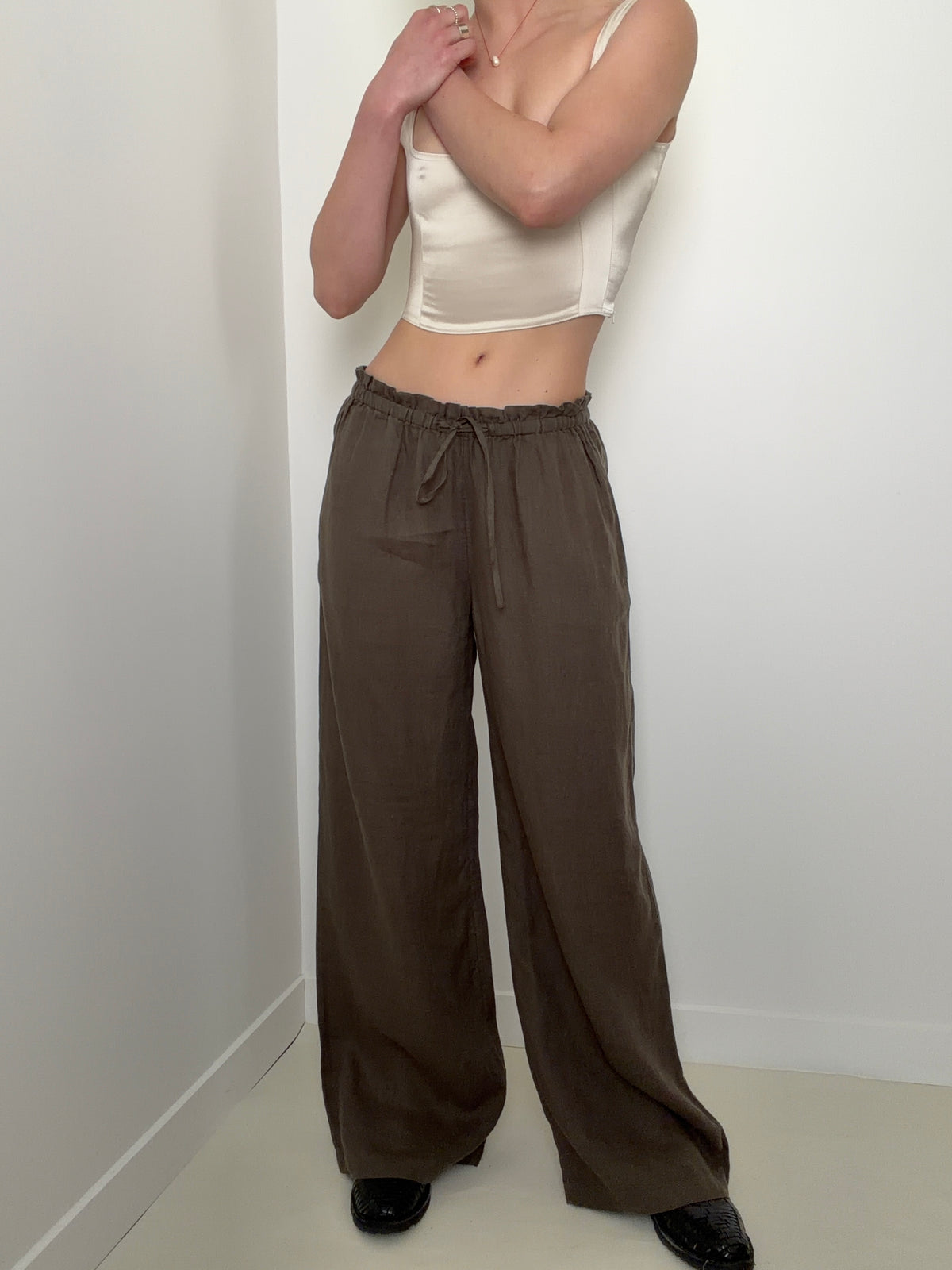 Linen Pant Olive