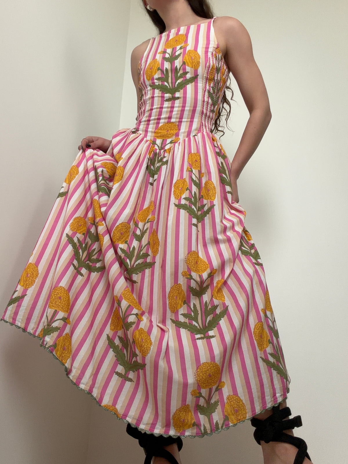 Saylor Kearney Floral Stripe Dress | Dresses