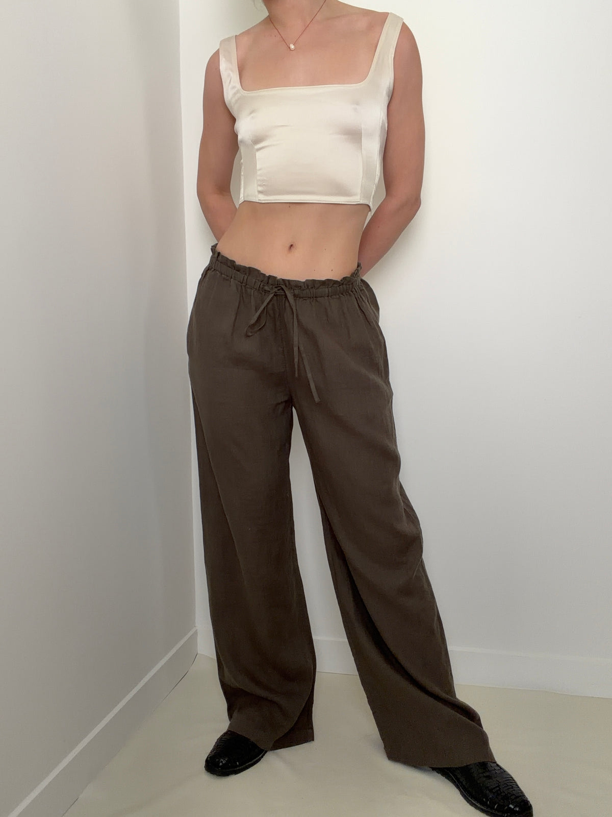 Linen Pant Olive