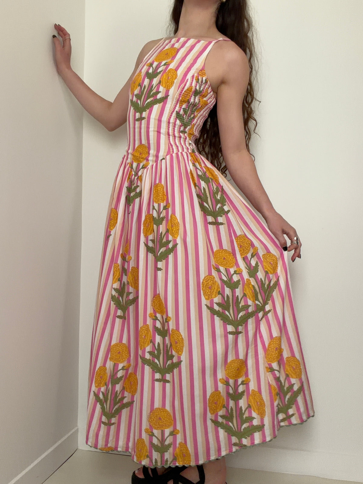 Saylor Kearney Floral Stripe Dress | Dresses