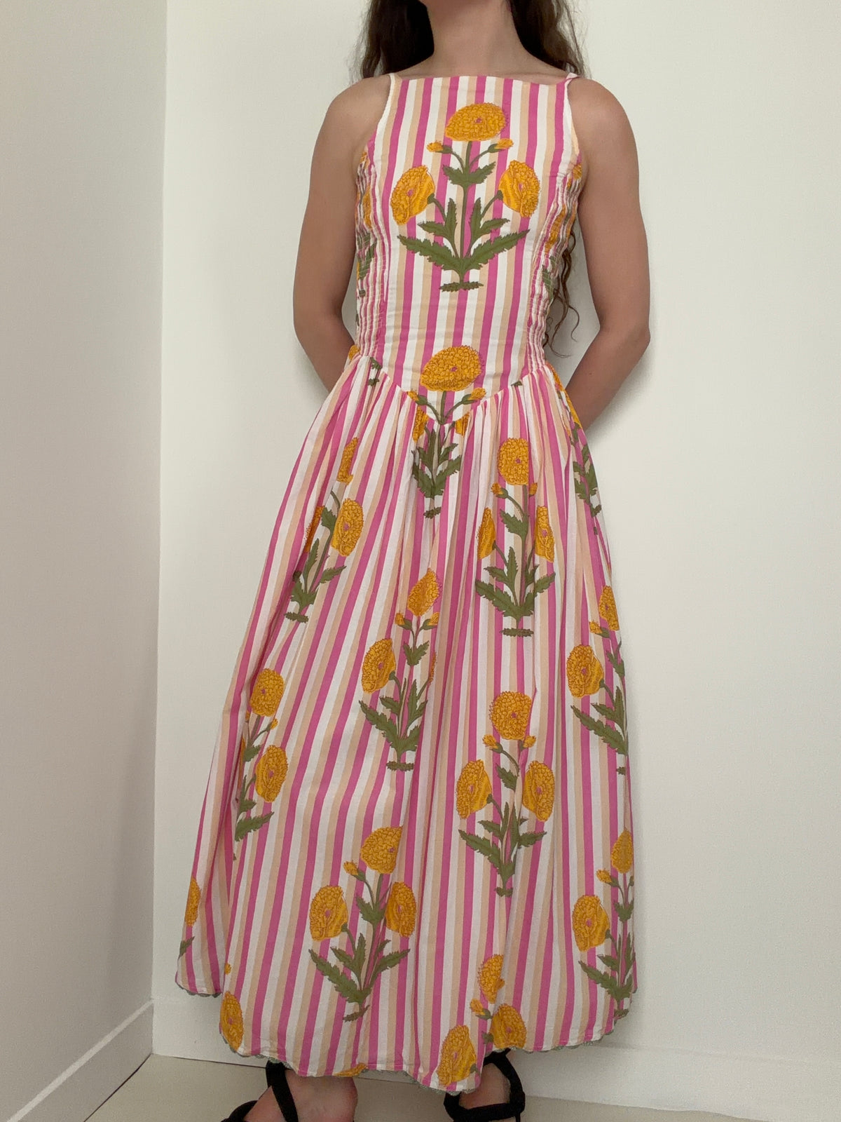 Saylor Kearney Floral Stripe Dress | Dresses