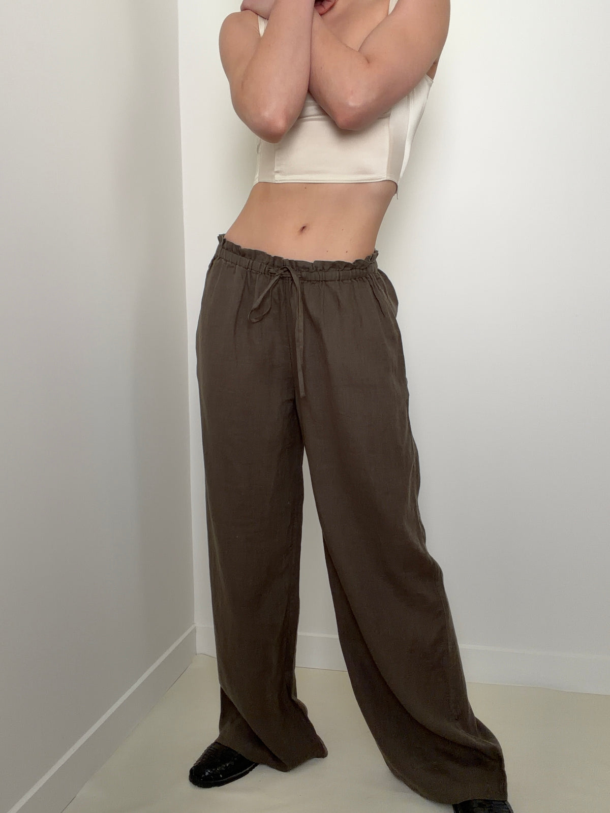 Linen Pant Olive