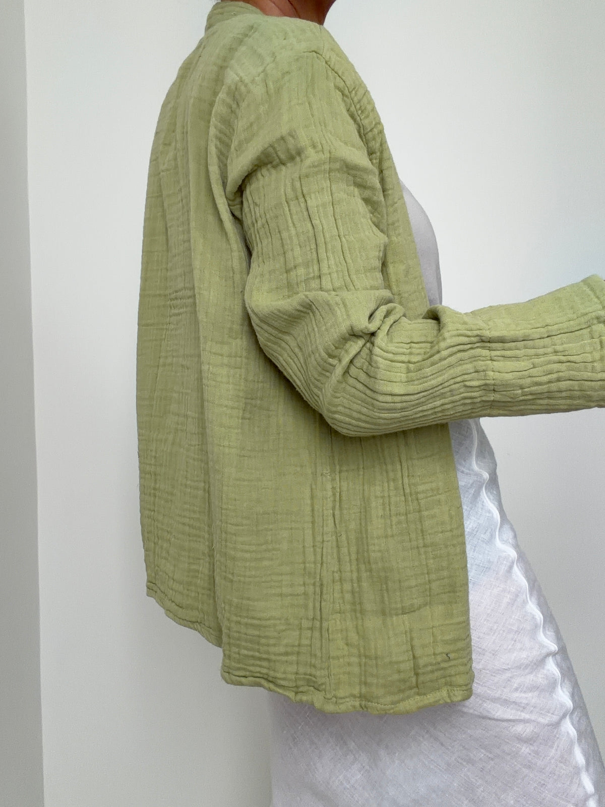 Gauze Kimono Pistachio