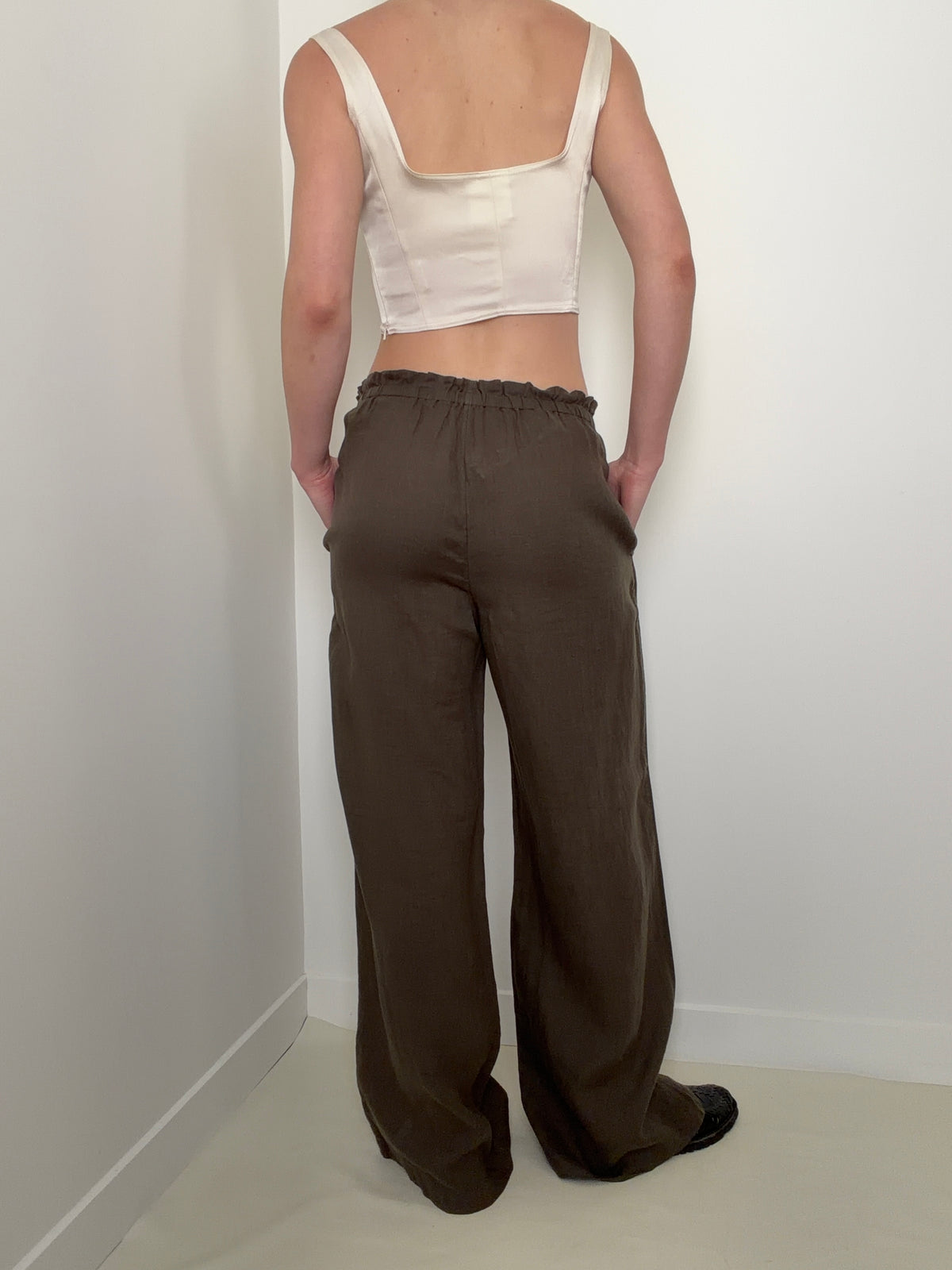 Linen Pant Olive