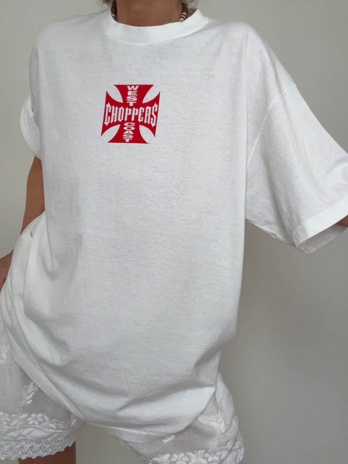 Vintage Style Choppers Red | T-Shirts