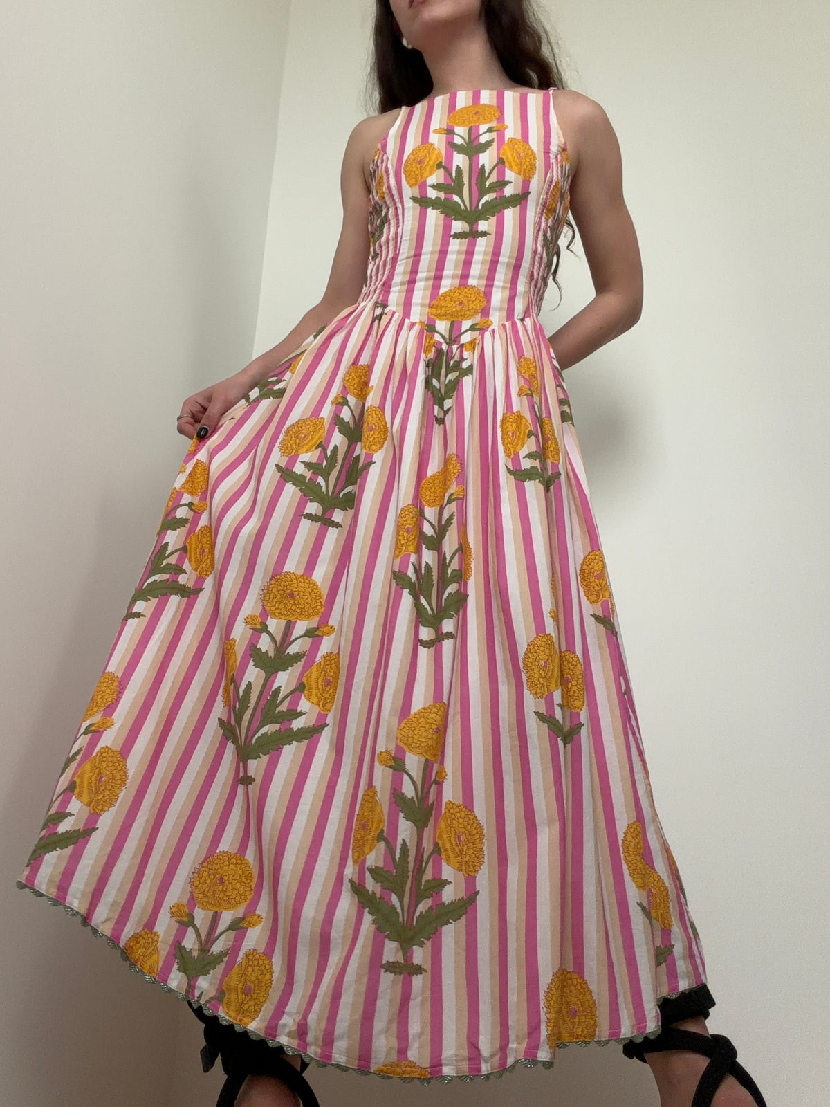 Saylor Kearney Floral Stripe Dress | Dresses