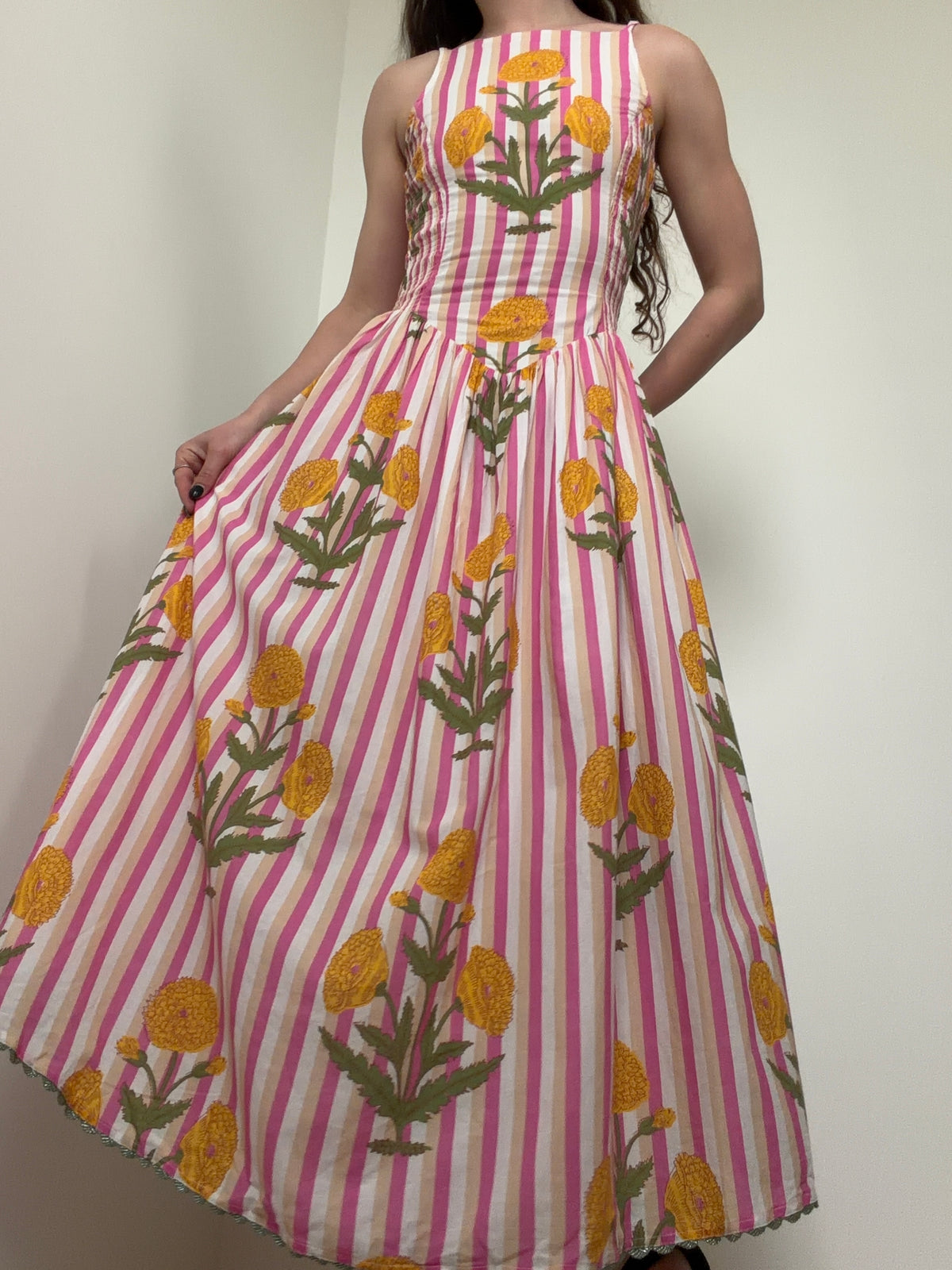 Saylor Kearney Floral Stripe Dress | Dresses
