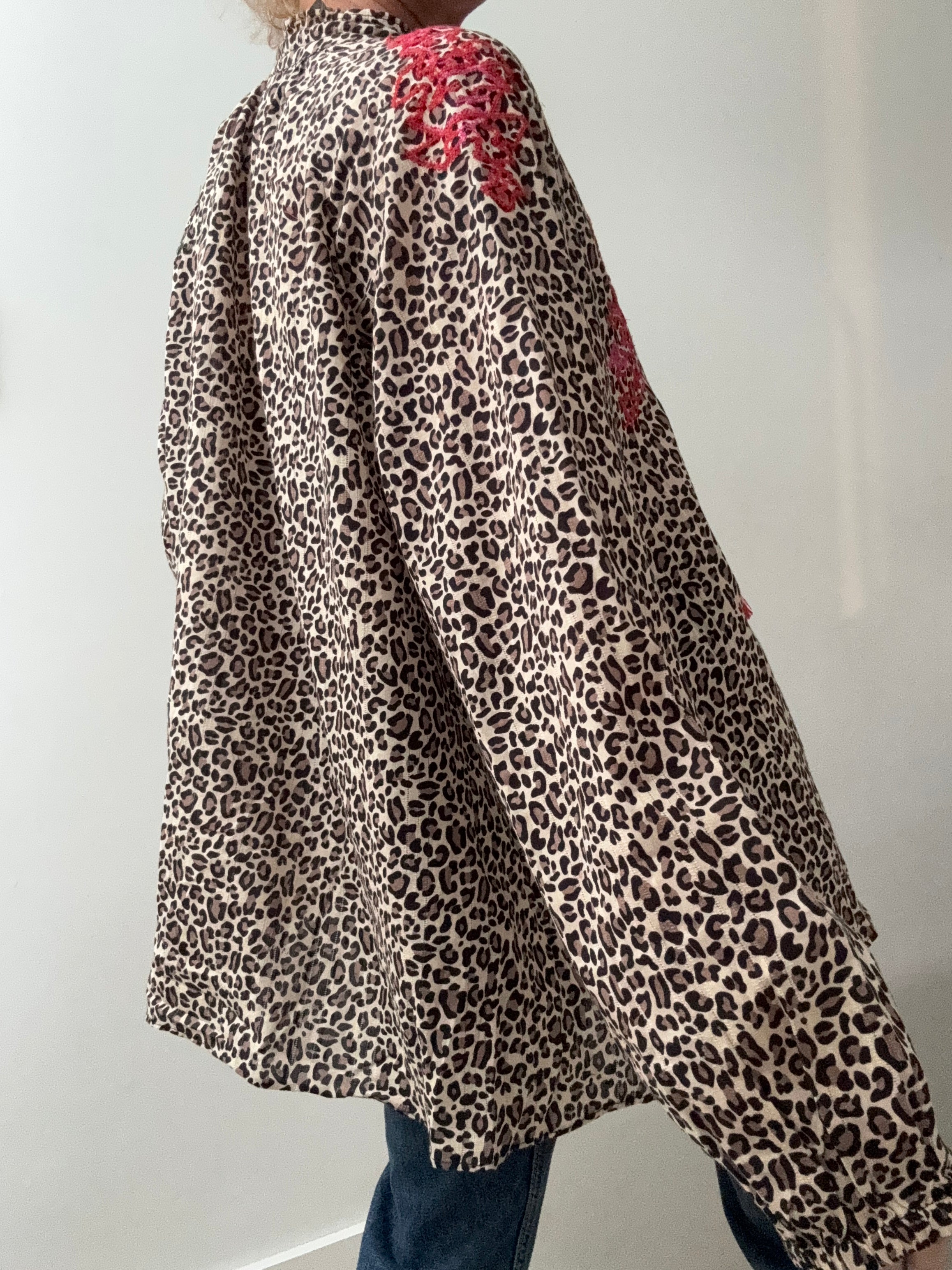 Marc Cain Tops XSmall Marc Cain Animal Print Blouse