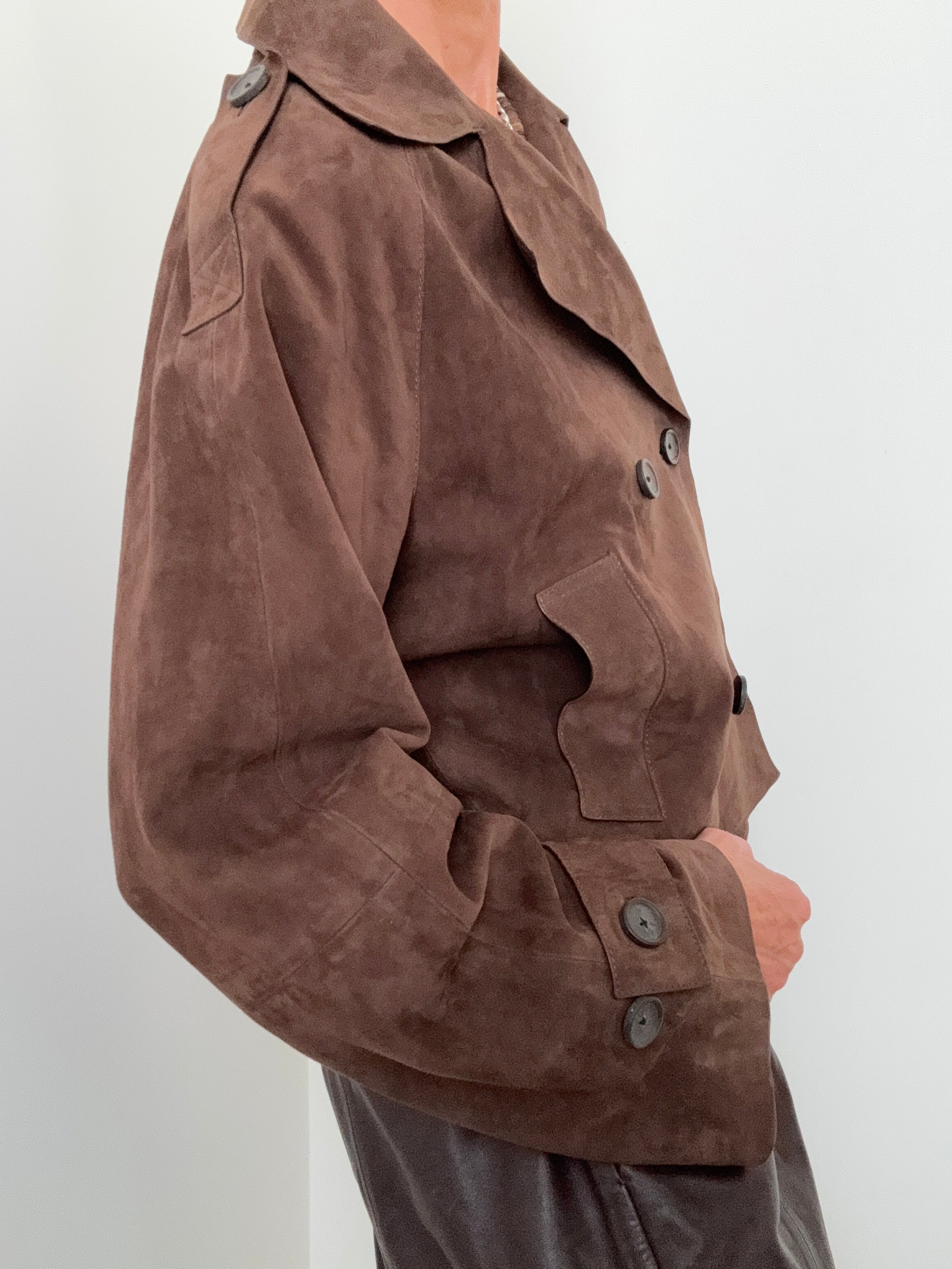 Boxy Suede Jacket Coco | Jackets