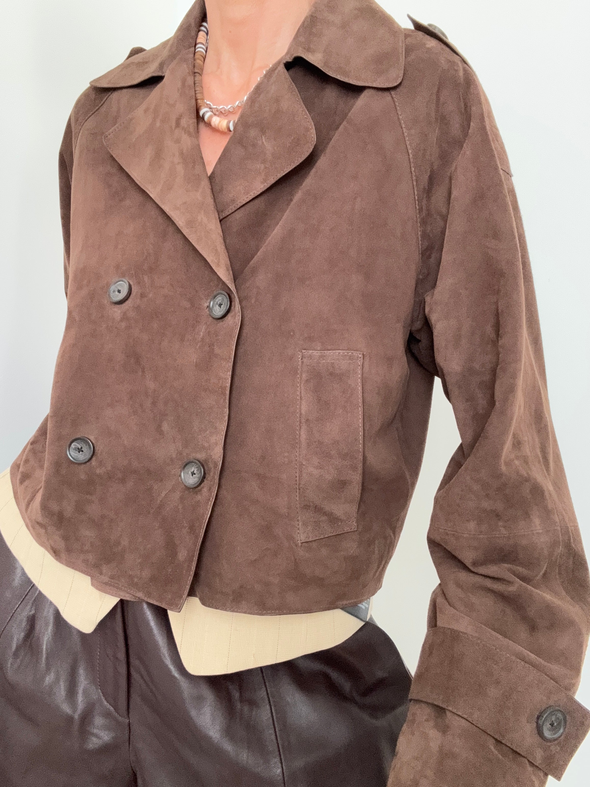 Boxy Suede Jacket Coco | Jackets