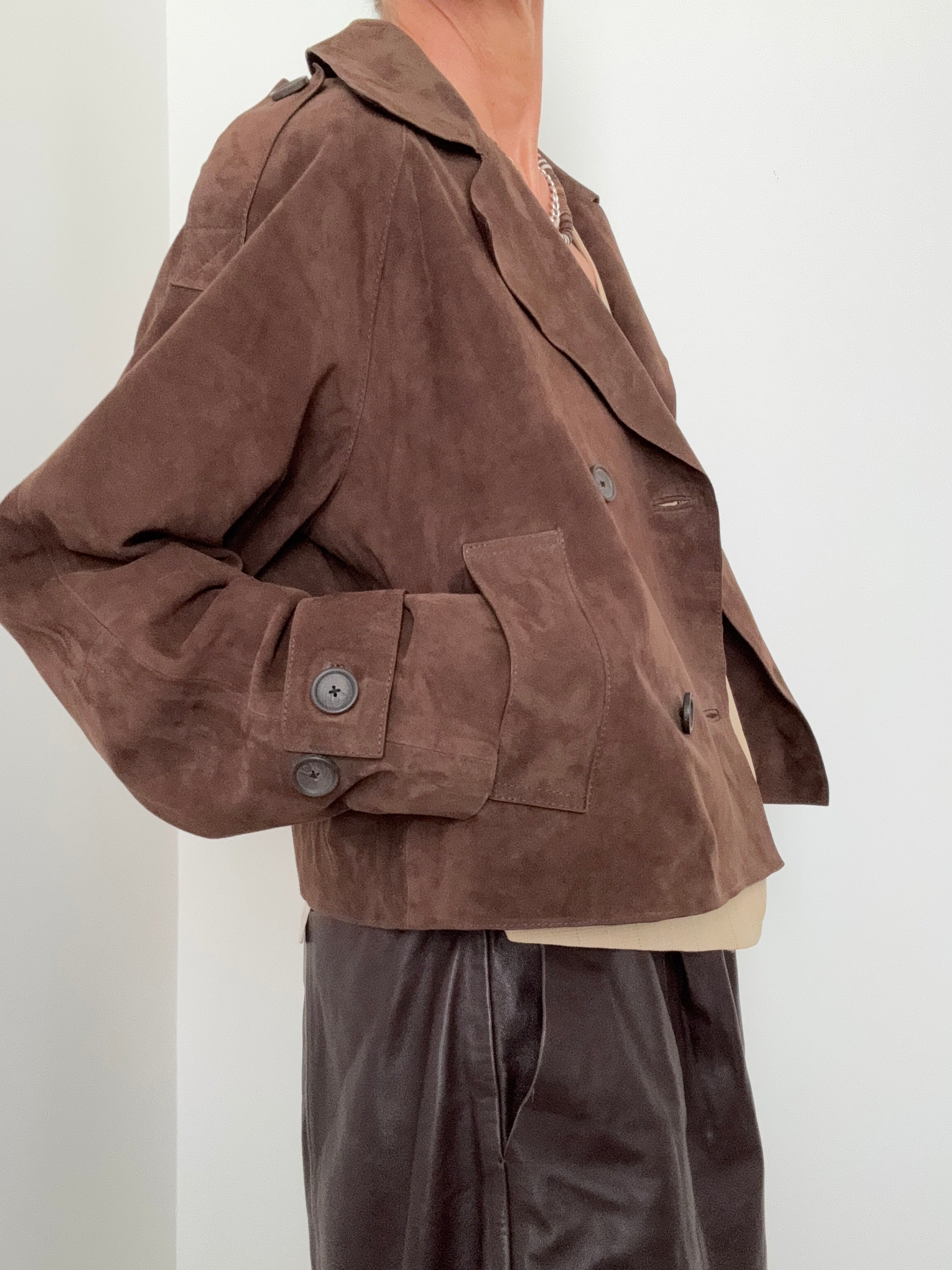 Boxy Suede Jacket Coco | Jackets