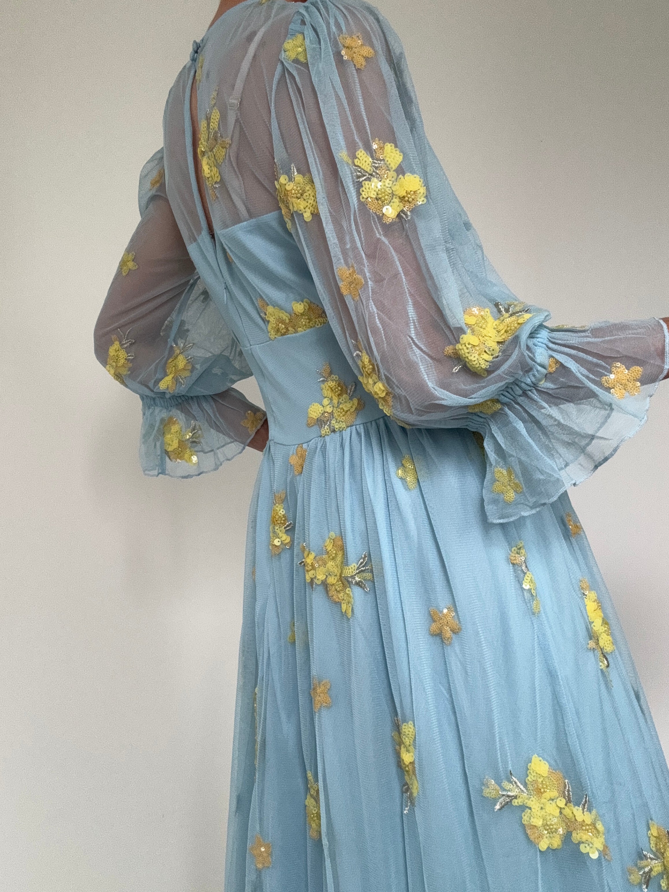 Monsoon Sky Tulle Spring Dress | Dresses