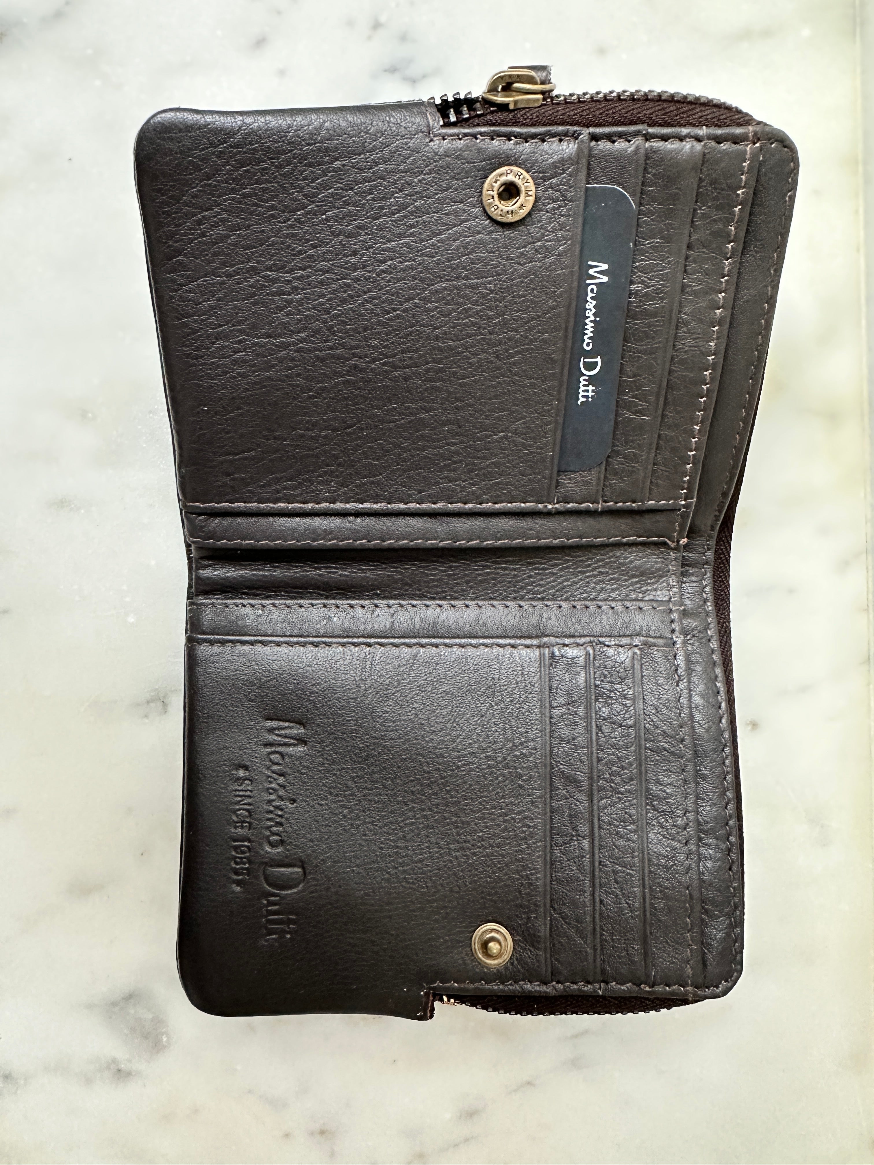 Not specified Purses Brown Massimo Dutti Wallet