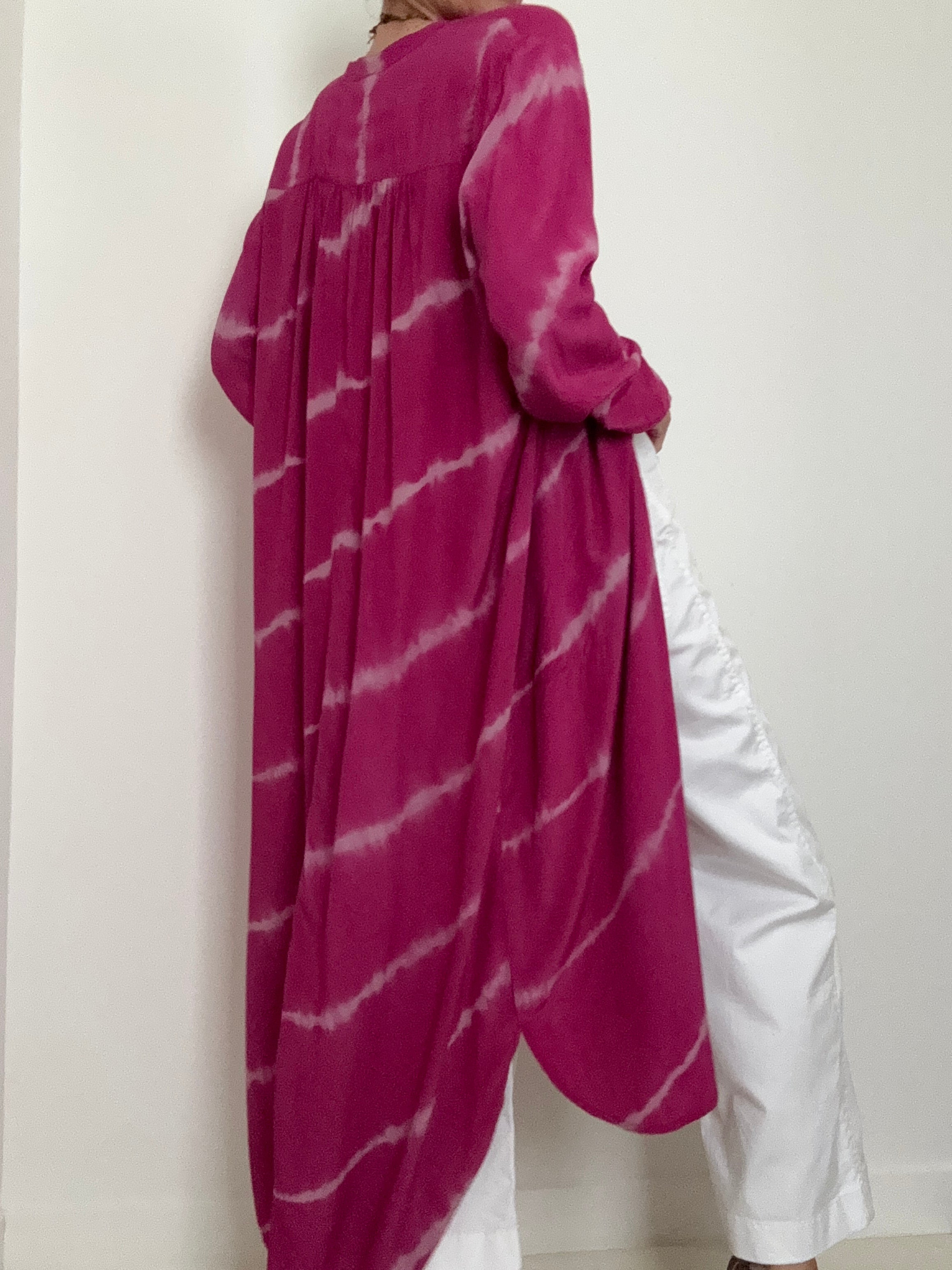 Nous Antwerp Dresses Nous Antwerp Lea Dress Fuschia