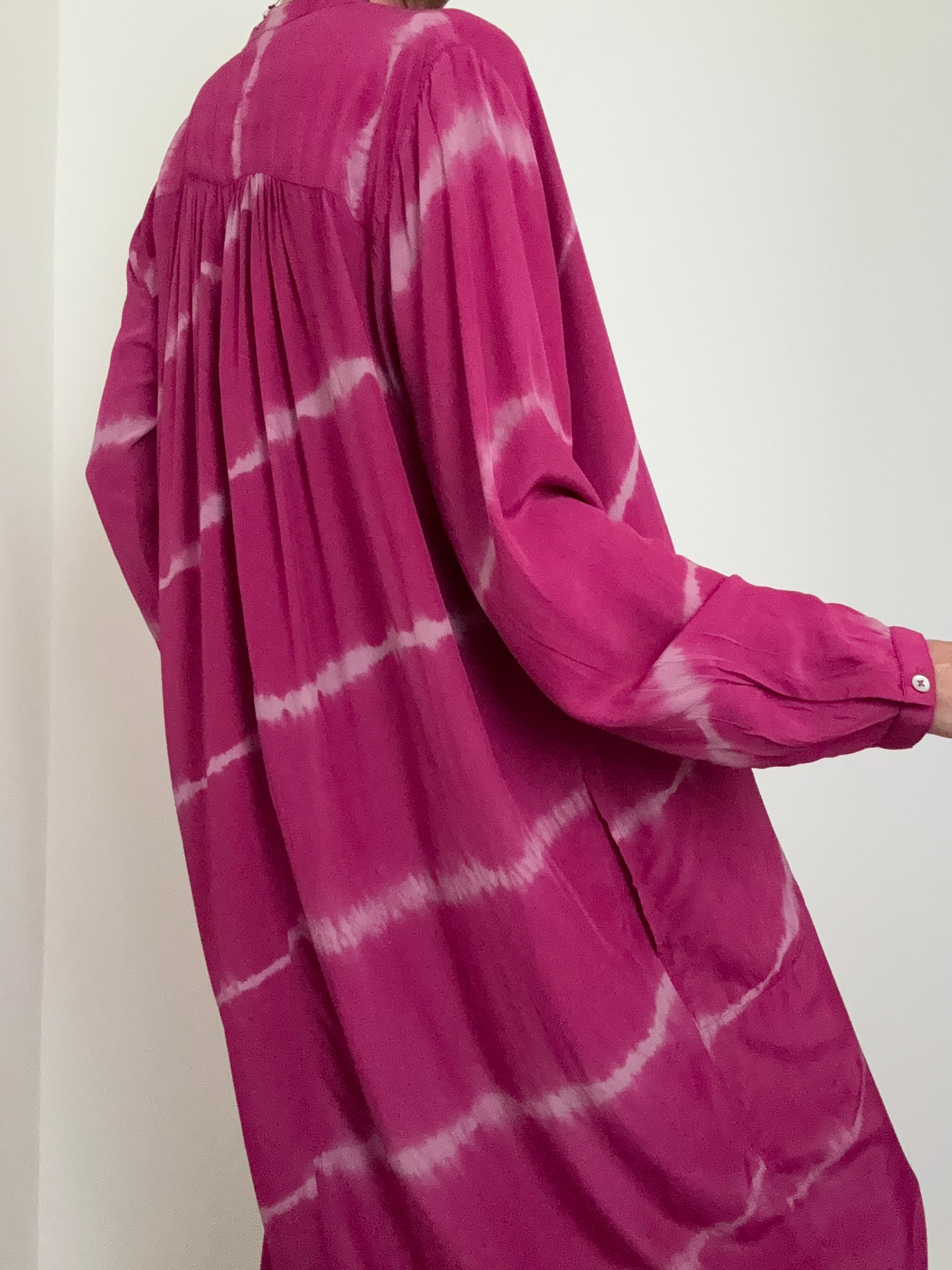 Nous Antwerp Dresses Nous Antwerp Lea Dress Fuschia