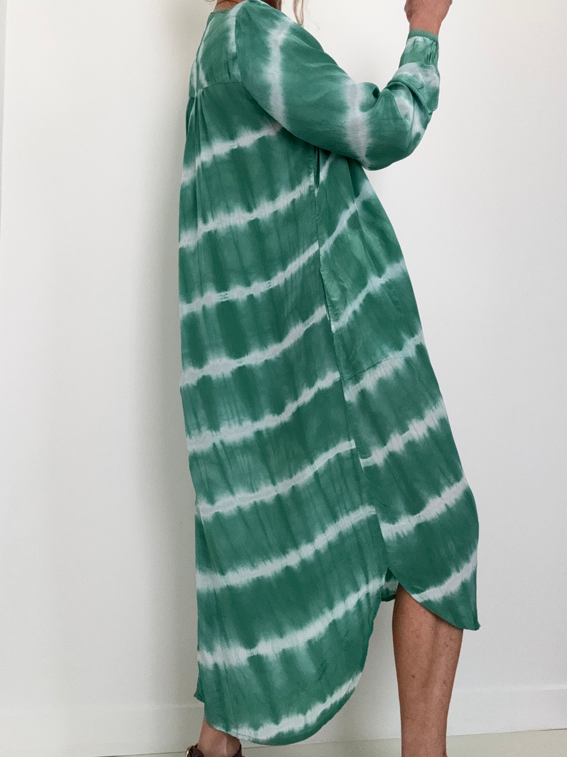 Nous Antwerp Dresses Nous Antwerp Paris Dress Green