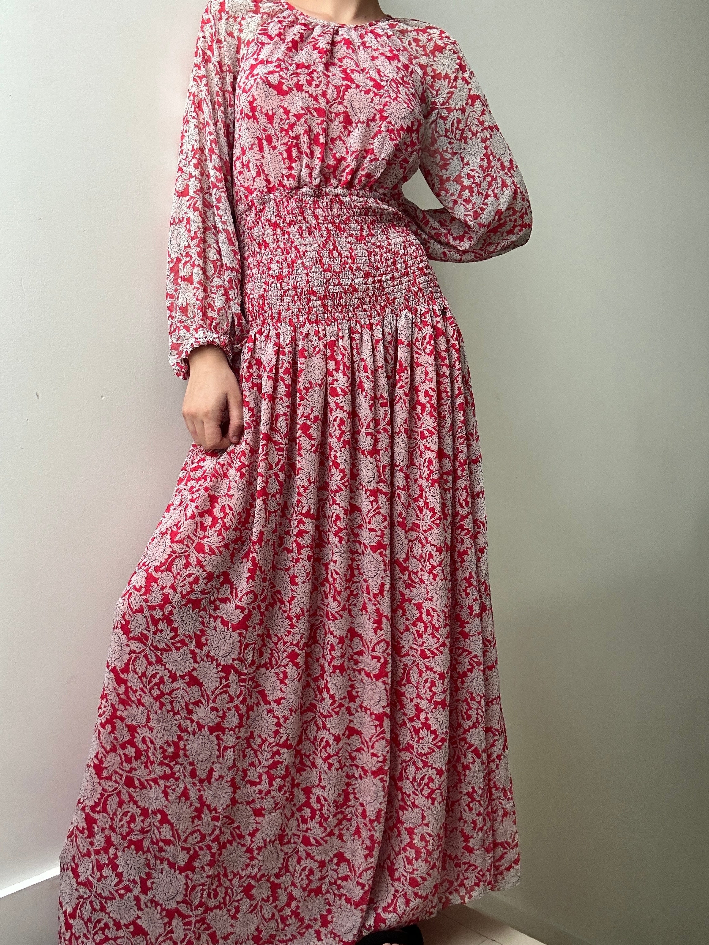 Pepe Jeans Dresses Berenice Floral Maxi Dress