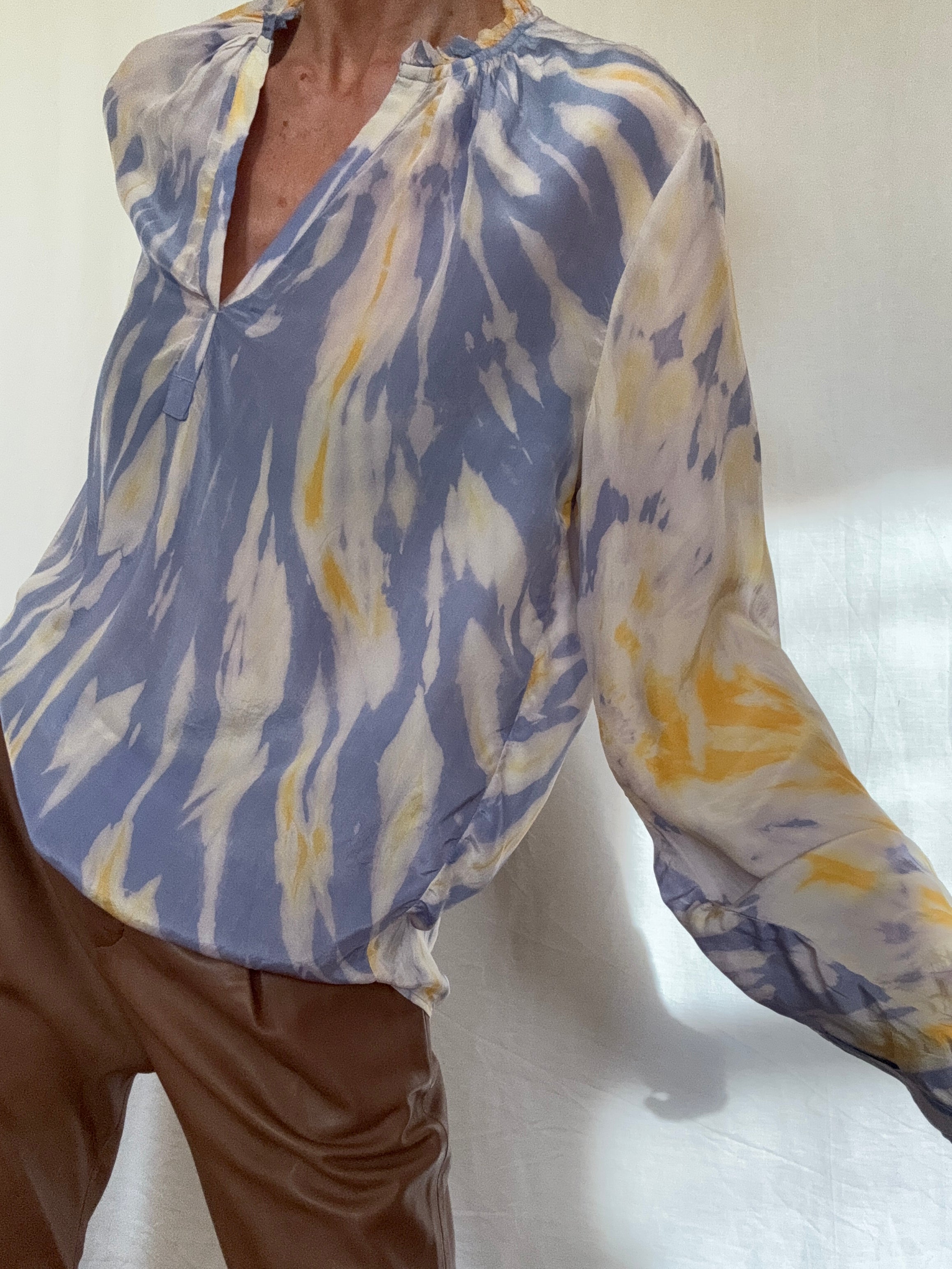 Project AJ 117 Glory Blouse Cornflower | Blouses