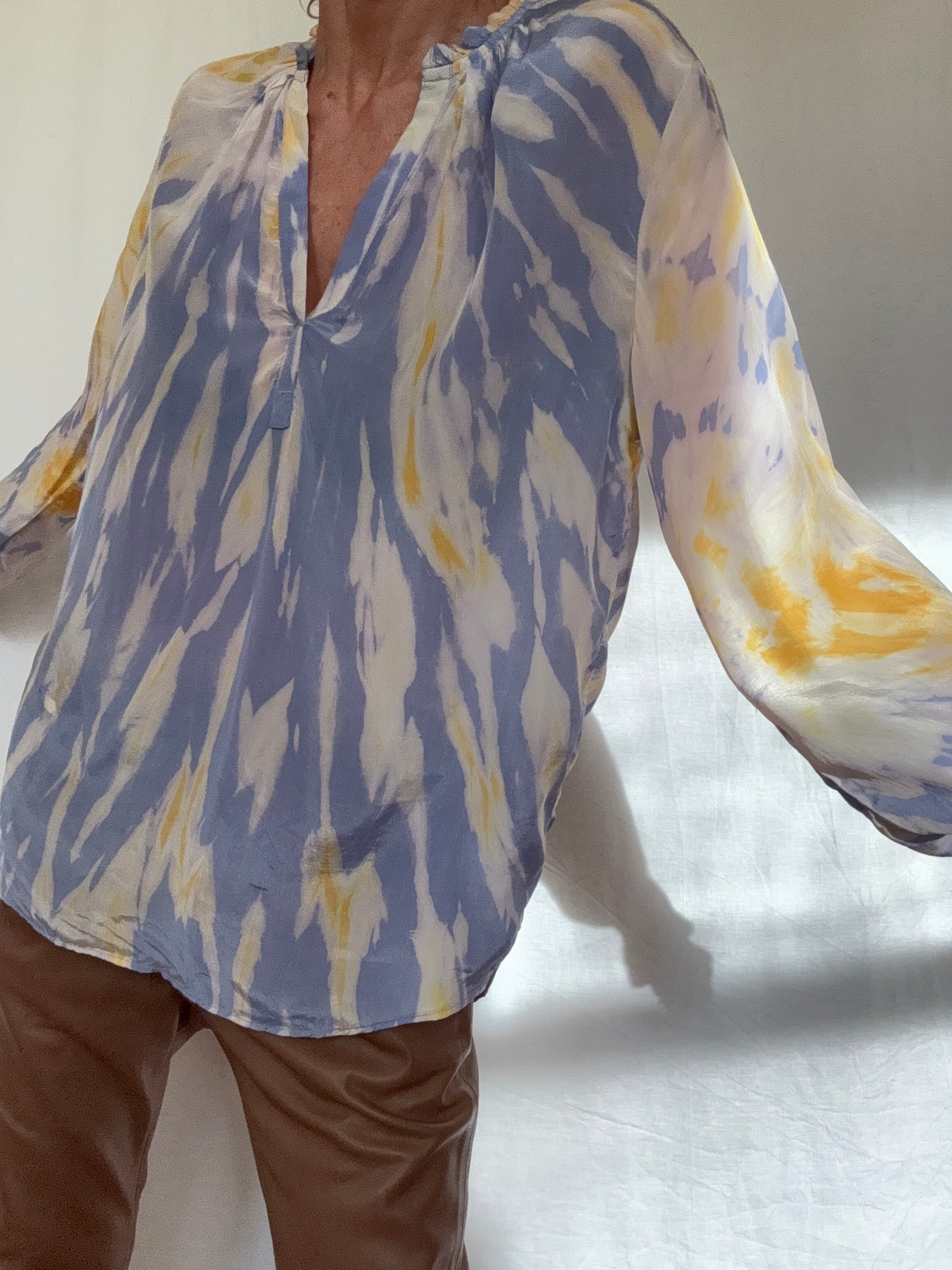 Project AJ 117 Glory Blouse Cornflower | Blouses