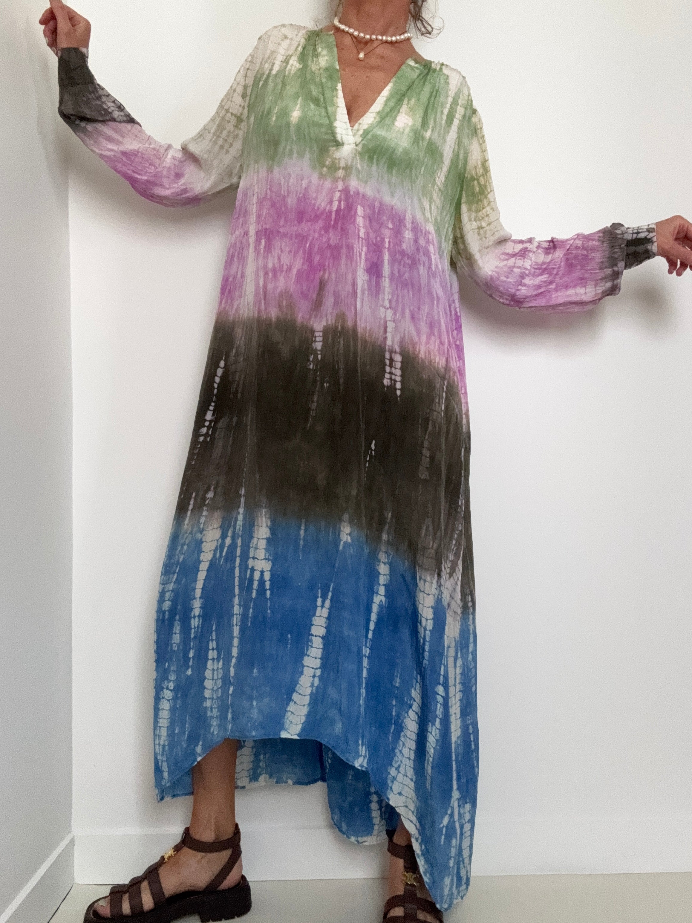 Project AJ 117 Faitheen Dress Multi Lavender | Dresses