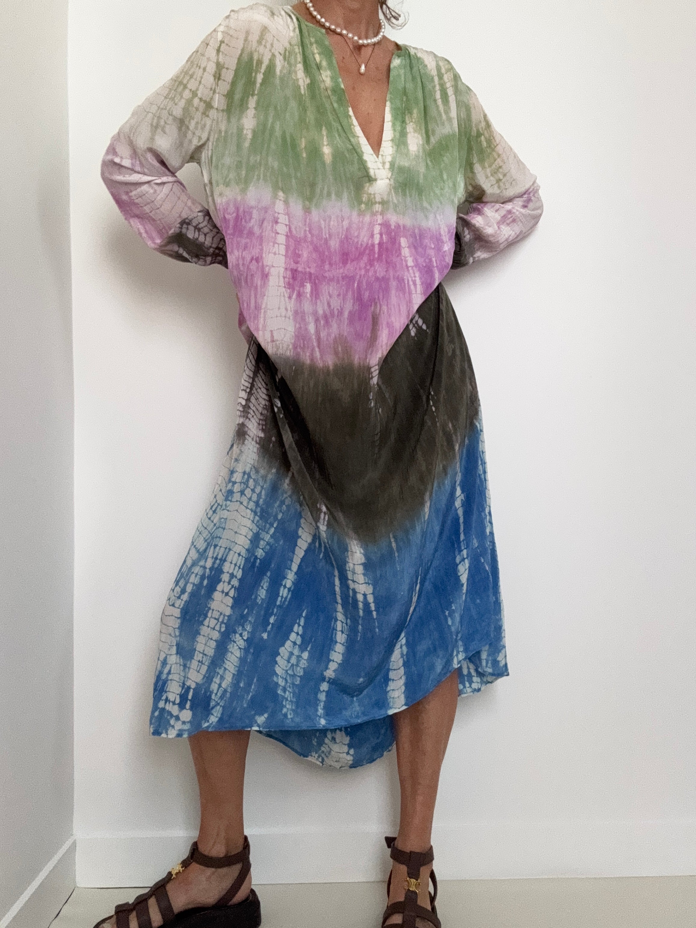 Project AJ 117 Faitheen Dress Multi Lavender | Dresses