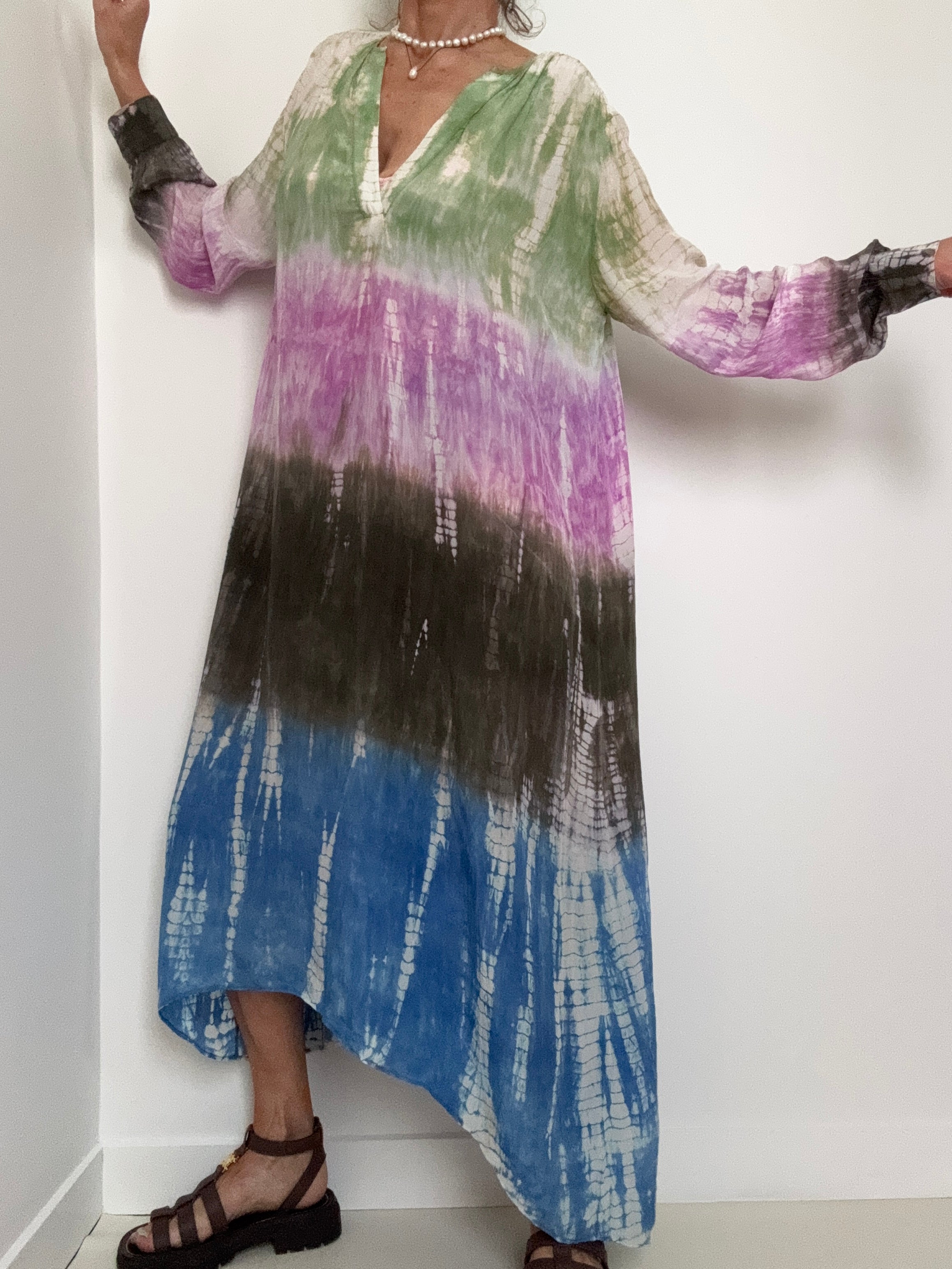 Project AJ 117 Faitheen Dress Multi Lavender | Dresses