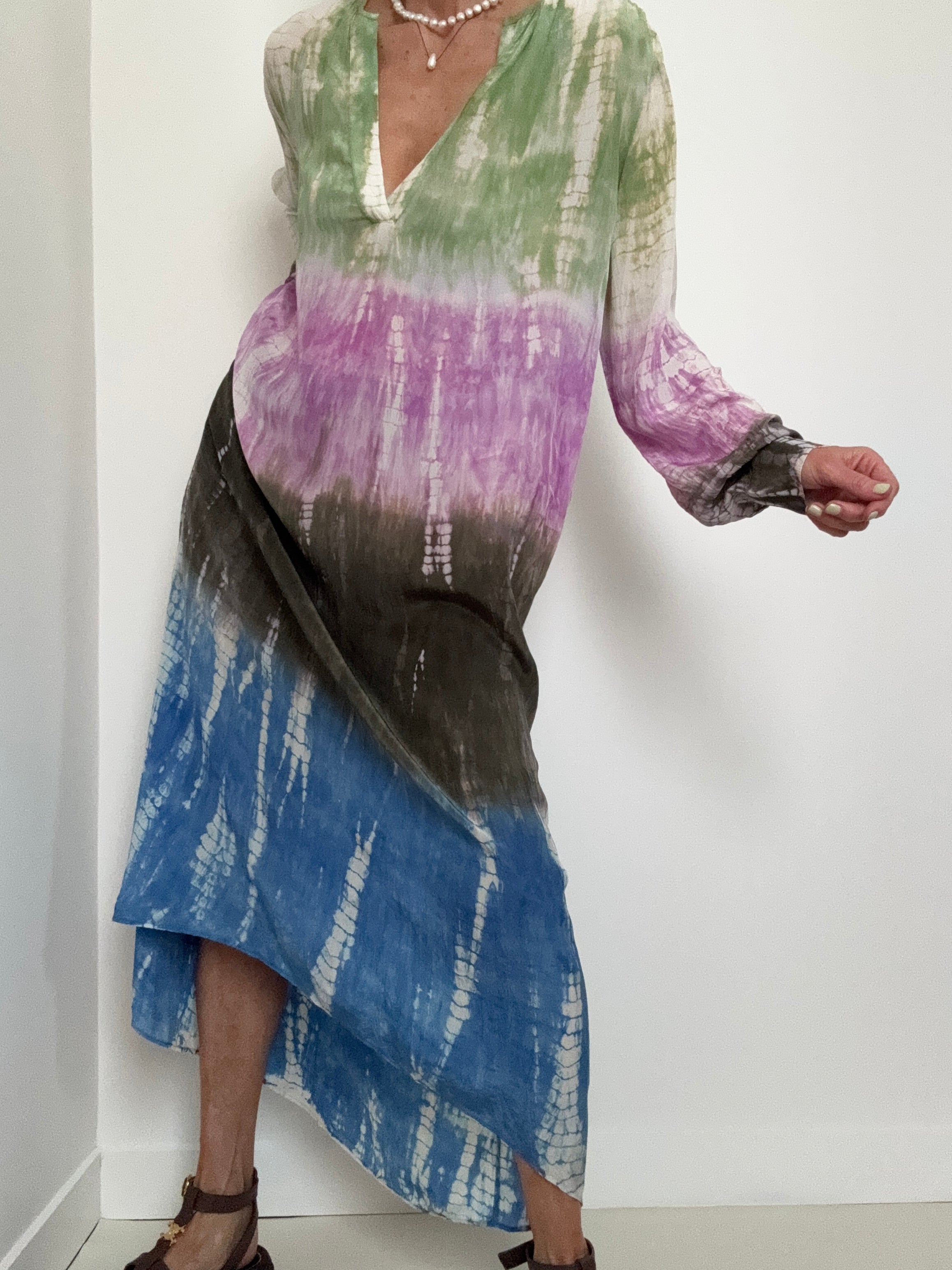 Project AJ 117 Faitheen Dress Multi Lavender | Dresses