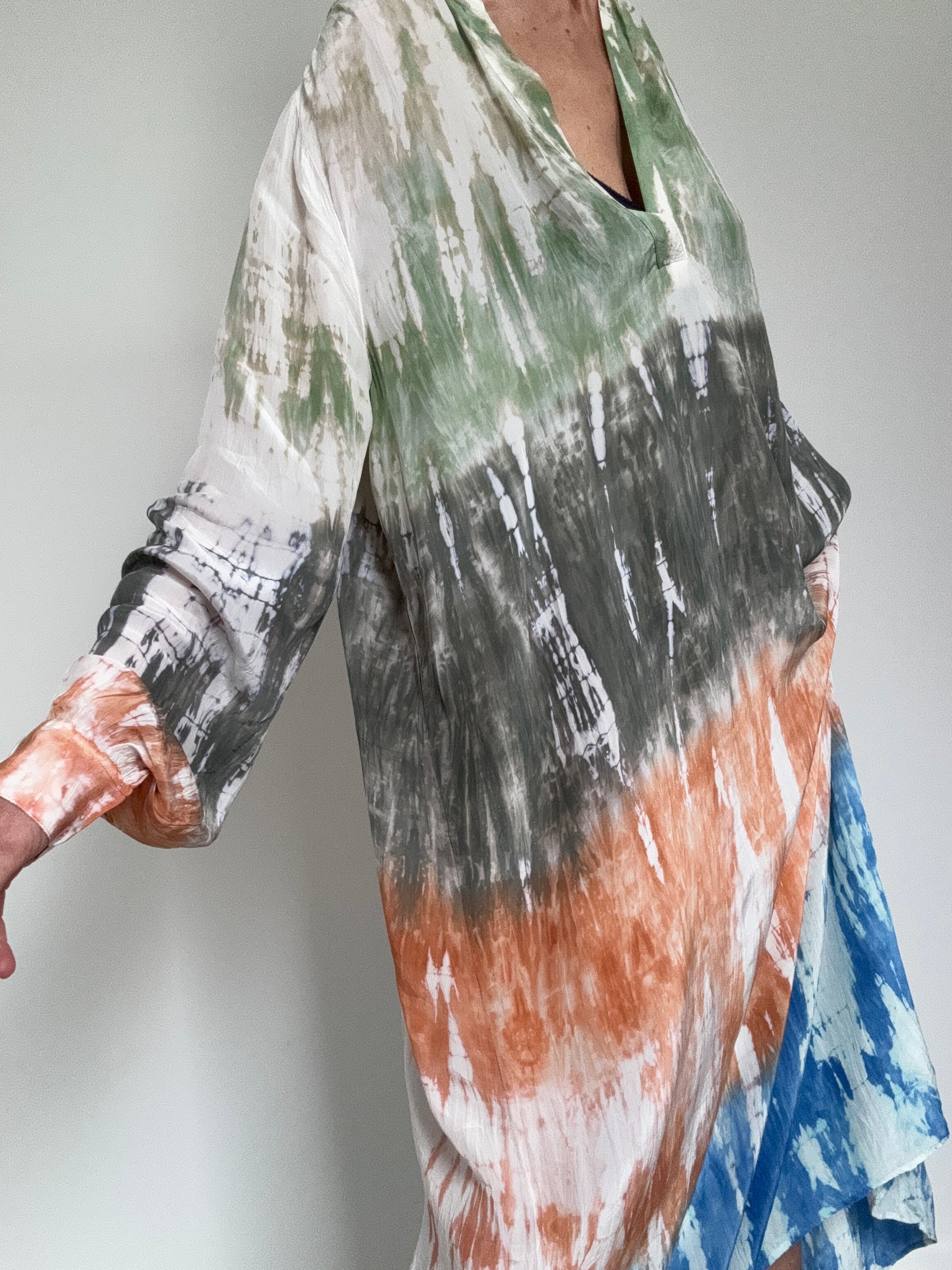 Project AJ 117 Dresses Project AJ 117 Faitheen Dress Multi Tie Dye