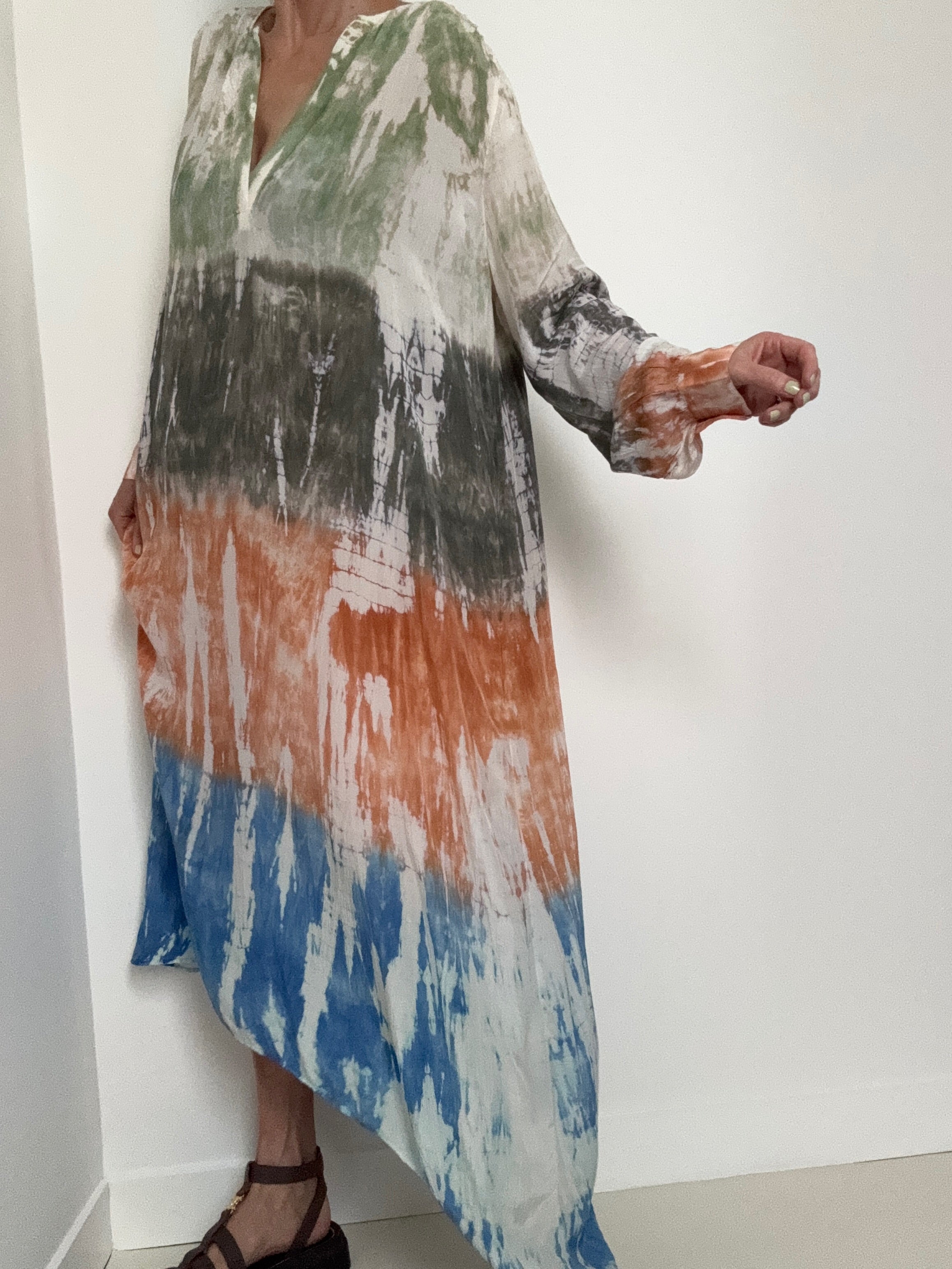 Project AJ 117 Dresses Project AJ 117 Faitheen Dress Multi Tie Dye